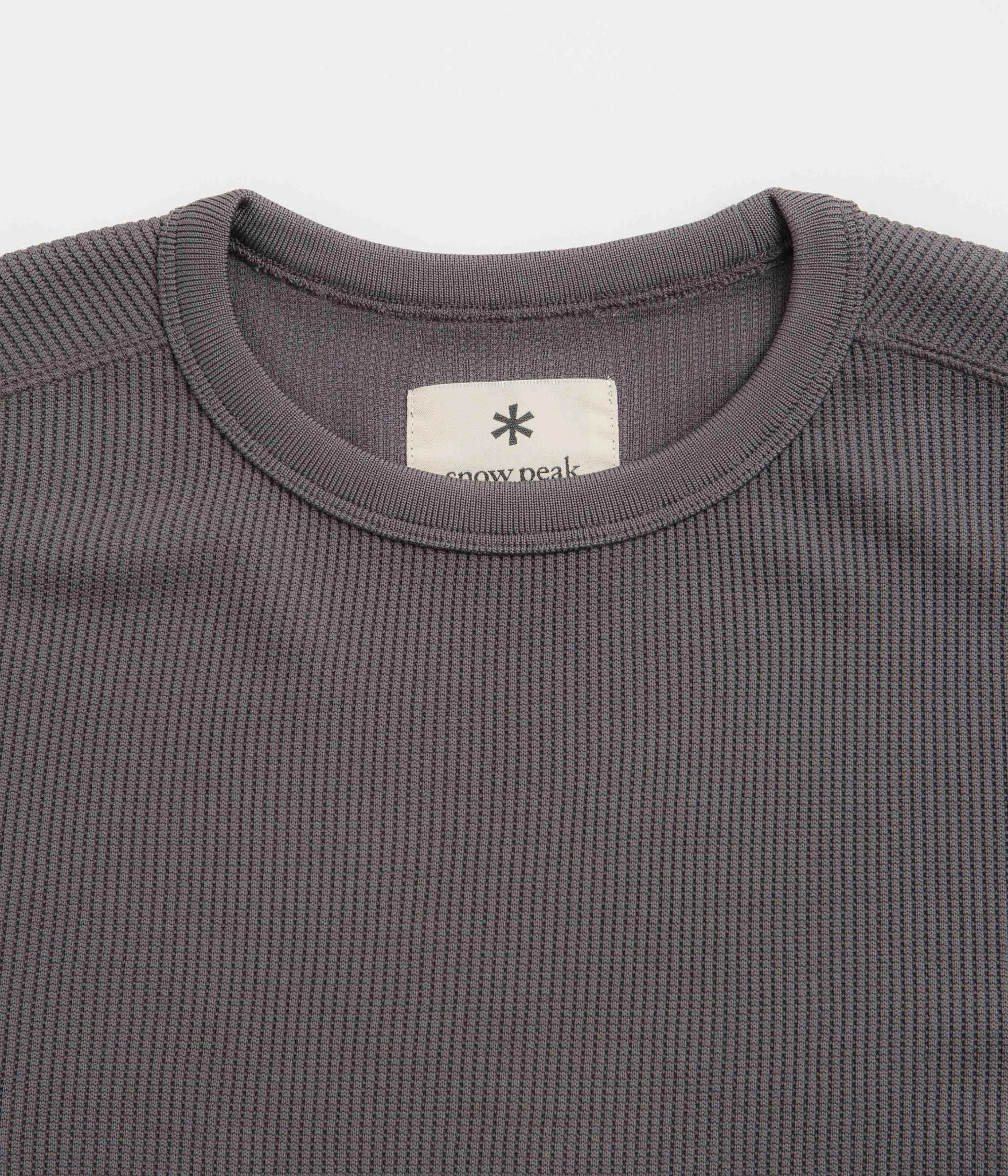 Groom attire Snow Peak Dry Thermal T-Shirt - Charcoal