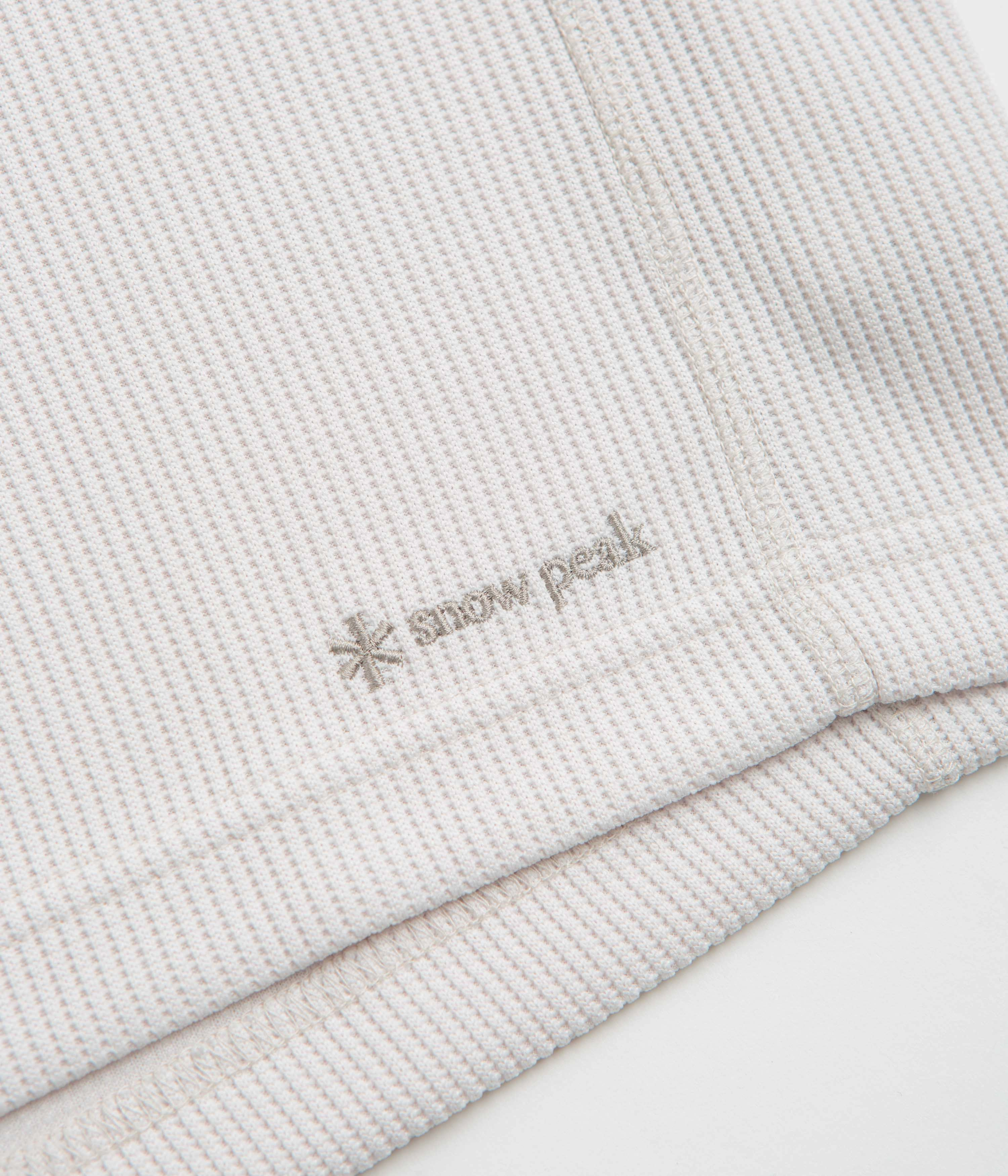 Snow Peak Dry Thermal T-Shirt - Off White daytime event Office building