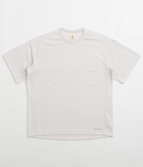 Camping site camping event Snow Peak Dry Thermal T-Shirt - Off White