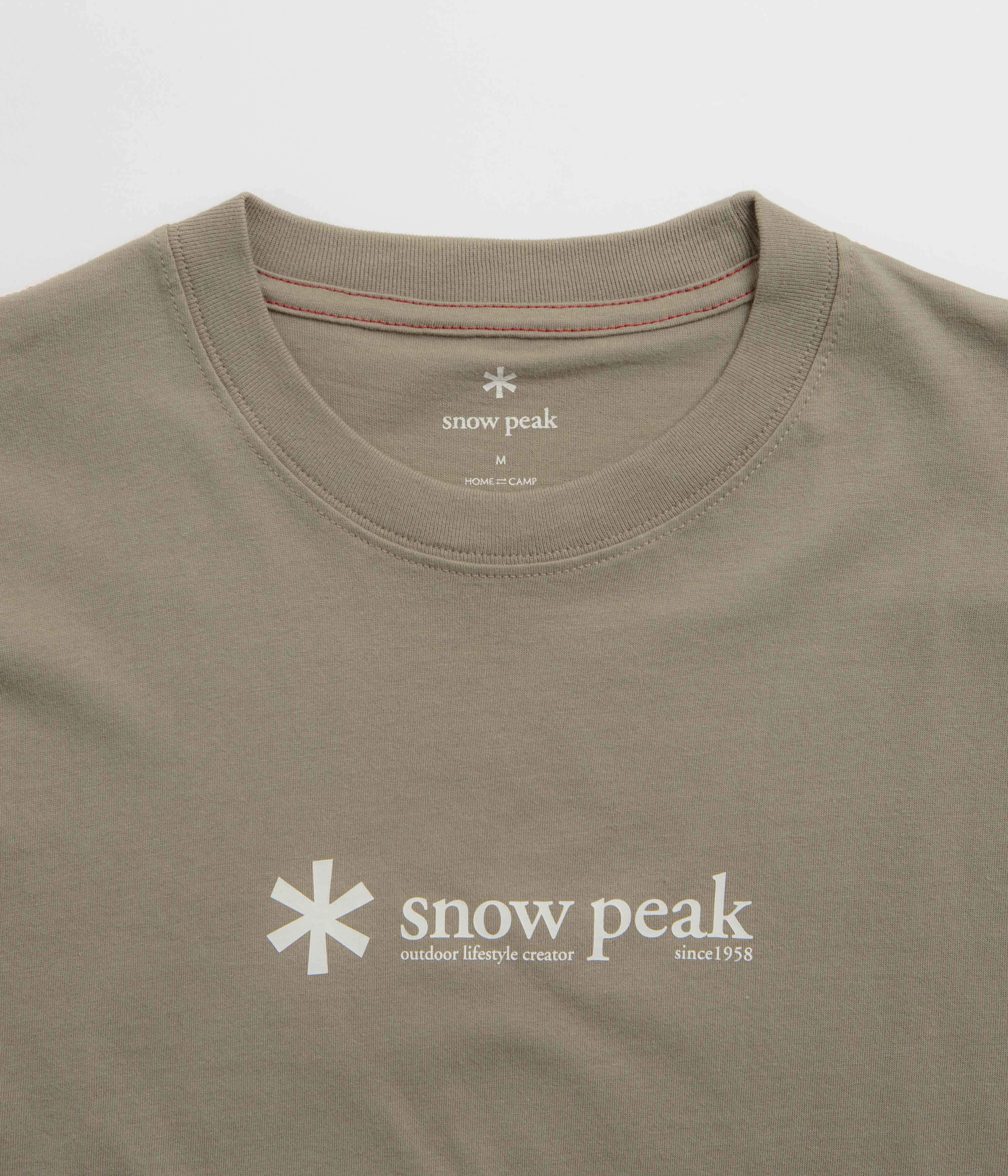 Snow Peak Logo T-Shirt - Pro statement details
