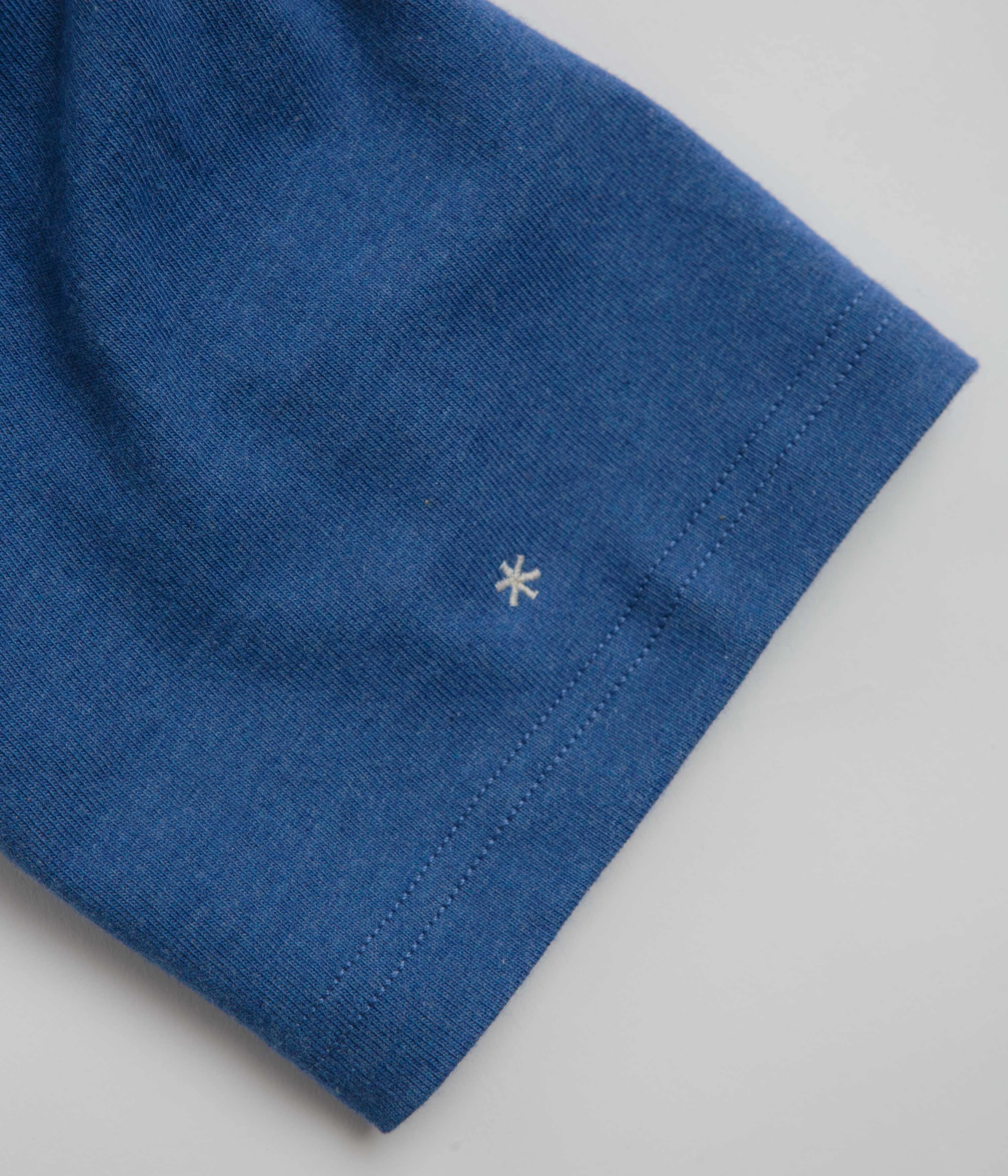 Snow Peak Recycled Cotton T-Shirt - Blue wrap waist Elegant