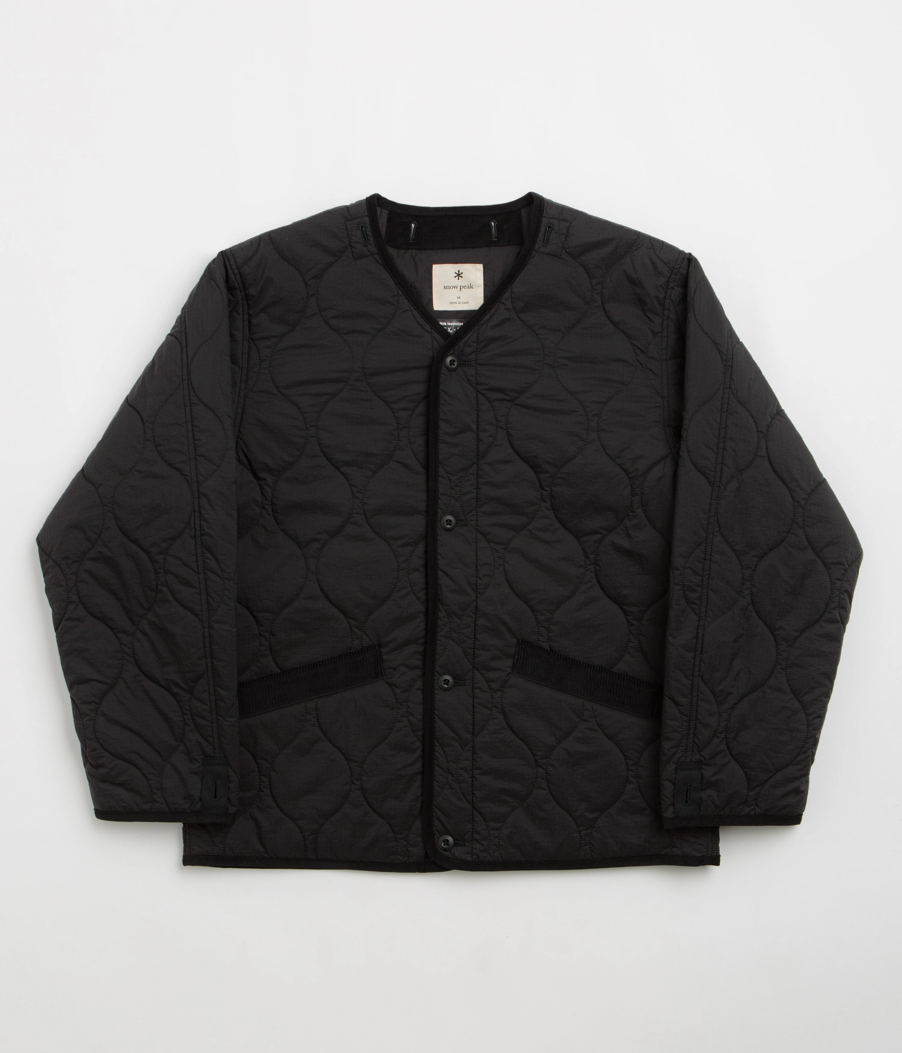 Thank Snow Peak Takibi Ripstop Adjustable Jacket - Black