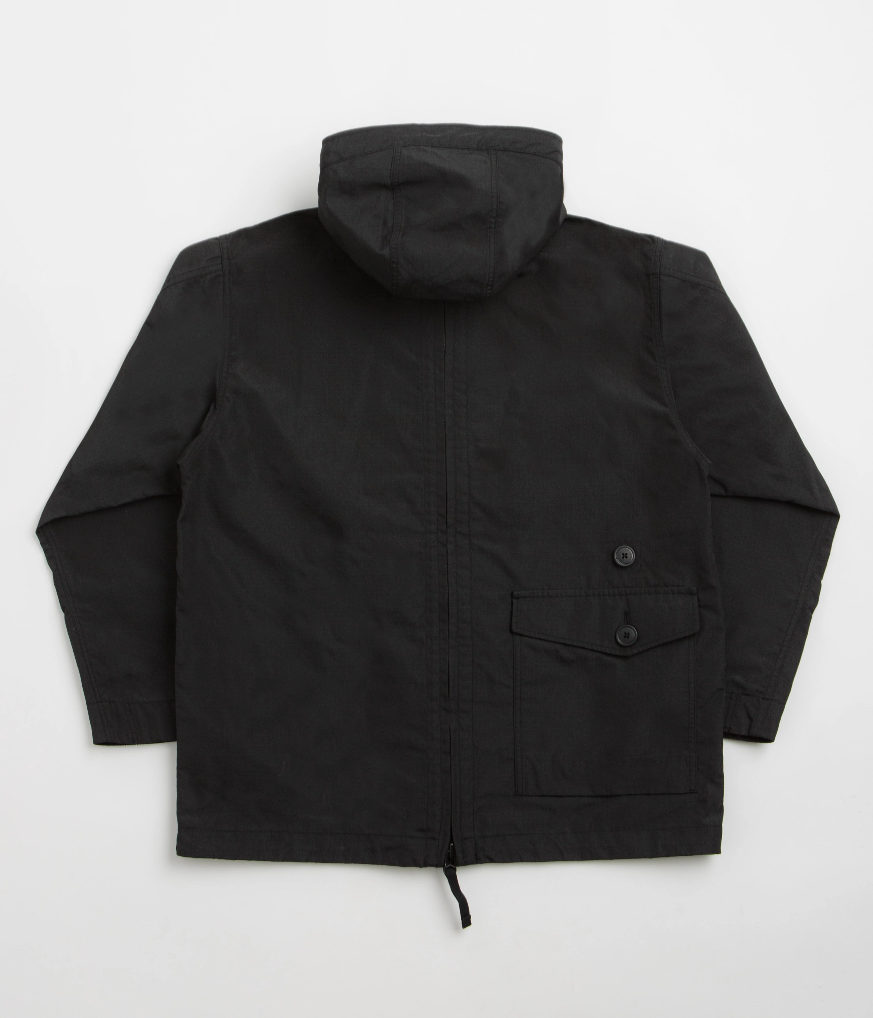 Snow Peak Takibi Ripstop Adjustable Jacket - Black Cold Weather Ready casual outing