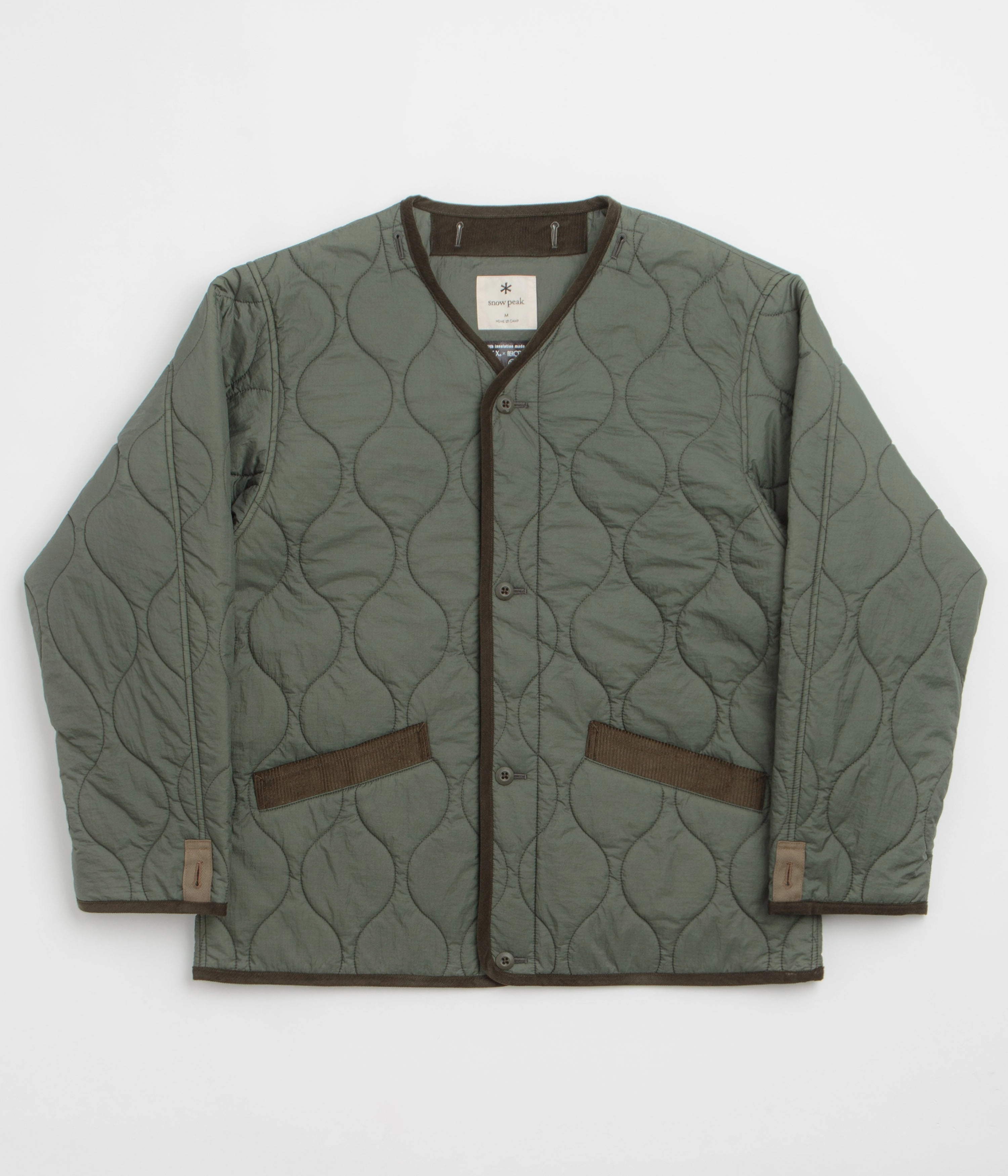 Announce Snow Peak Takibi Ripstop Adjustable Jacket - Olive