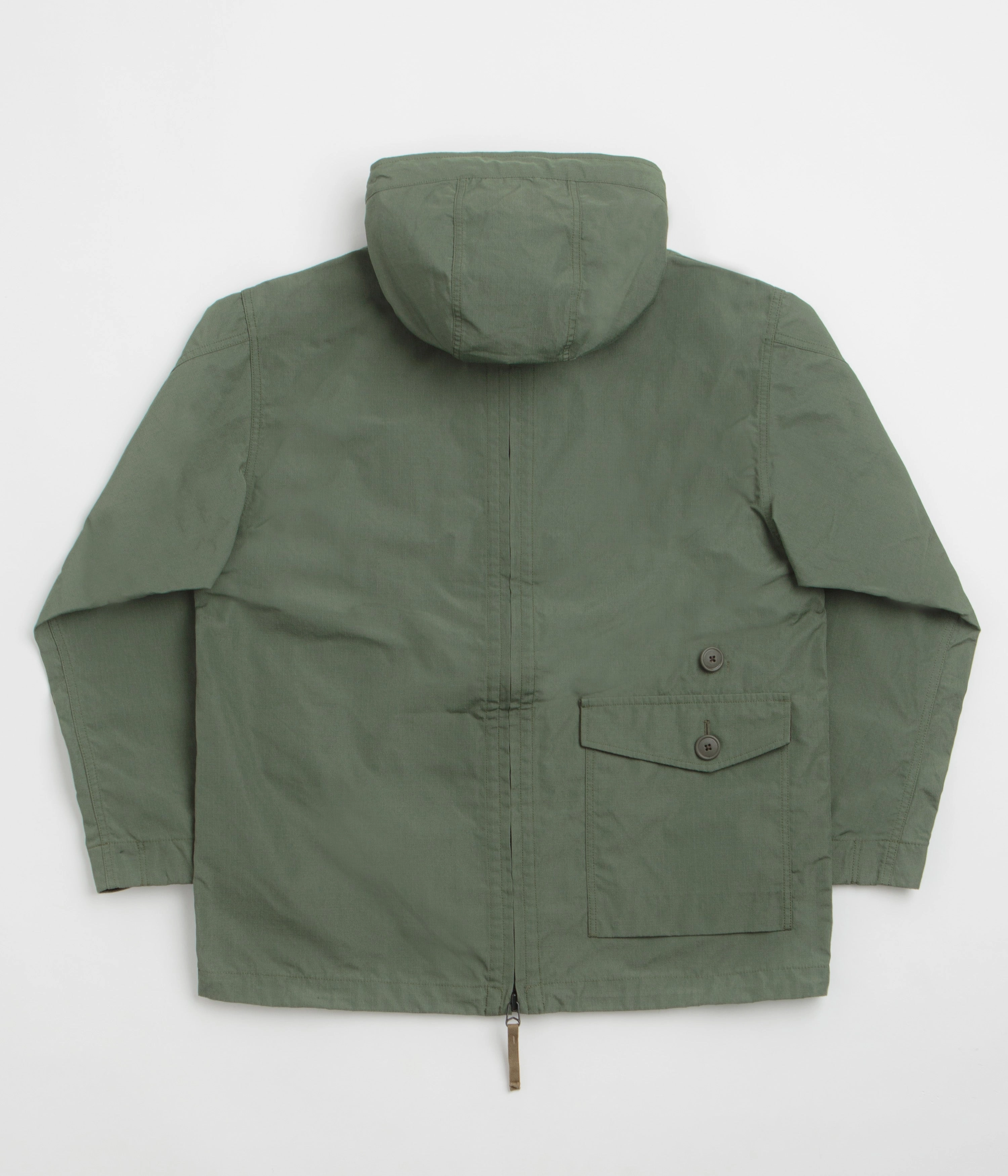 Snow Peak Takibi Ripstop Adjustable Jacket - Olive Outdoor Fit