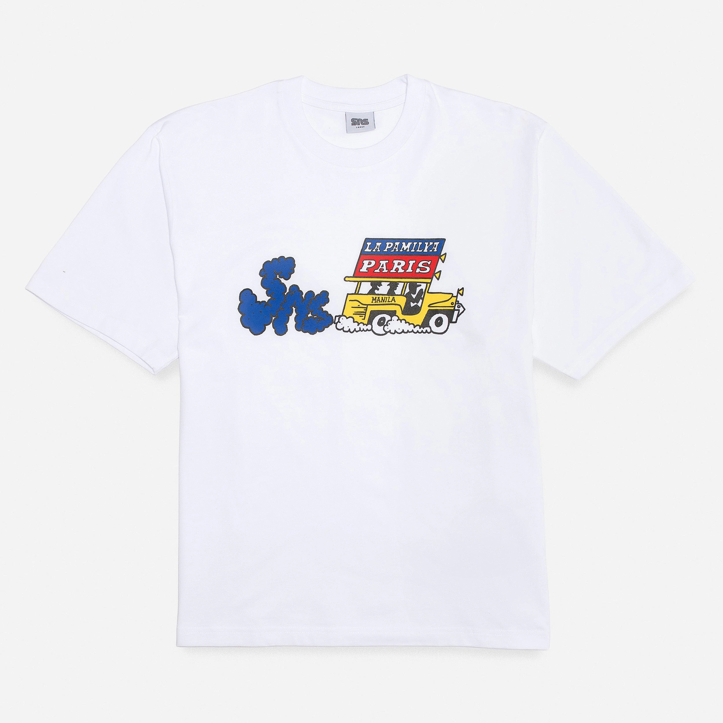 dry environment SNS x La Pamilya Jeepney Tee