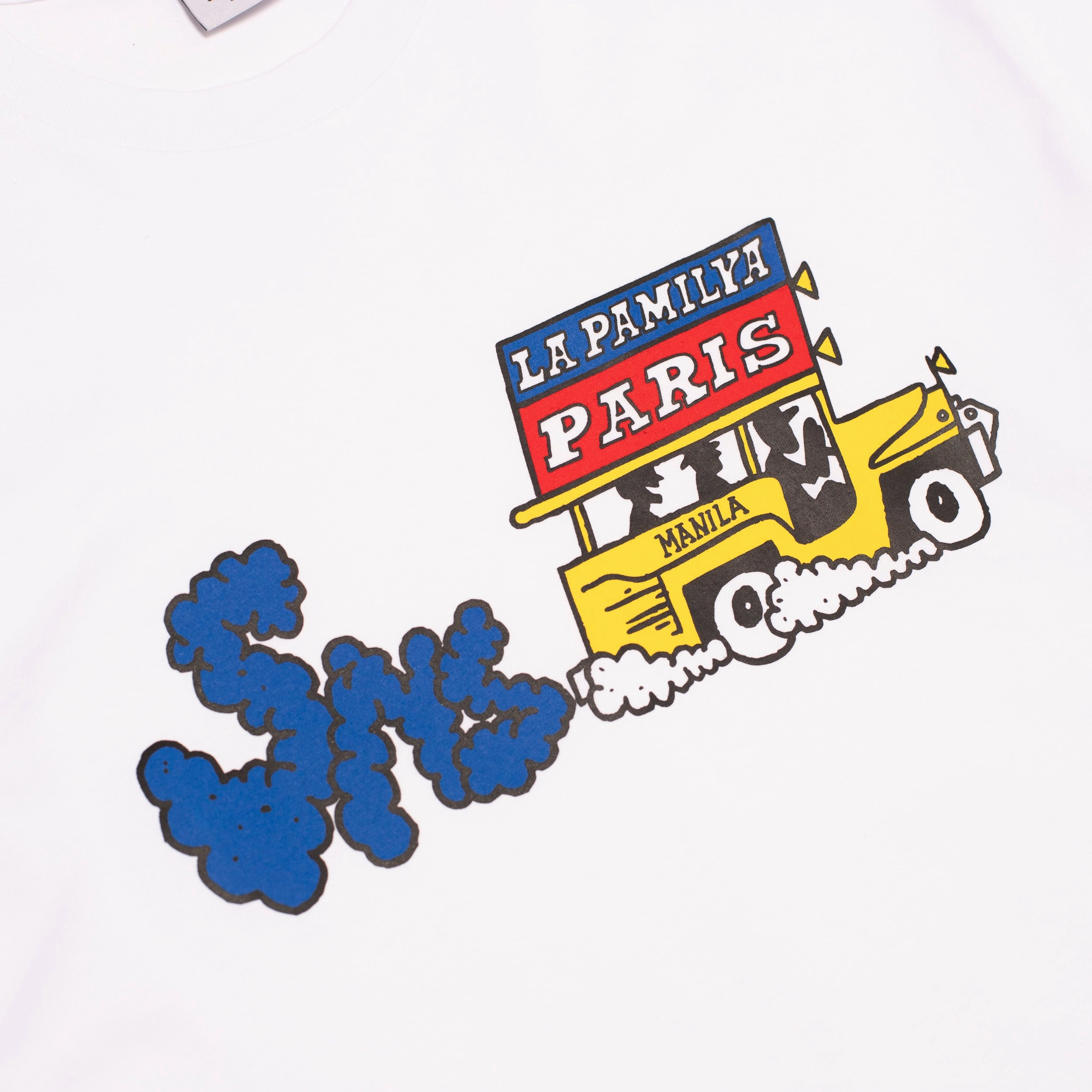 SNS x La Pamilya Jeepney Tee fringe