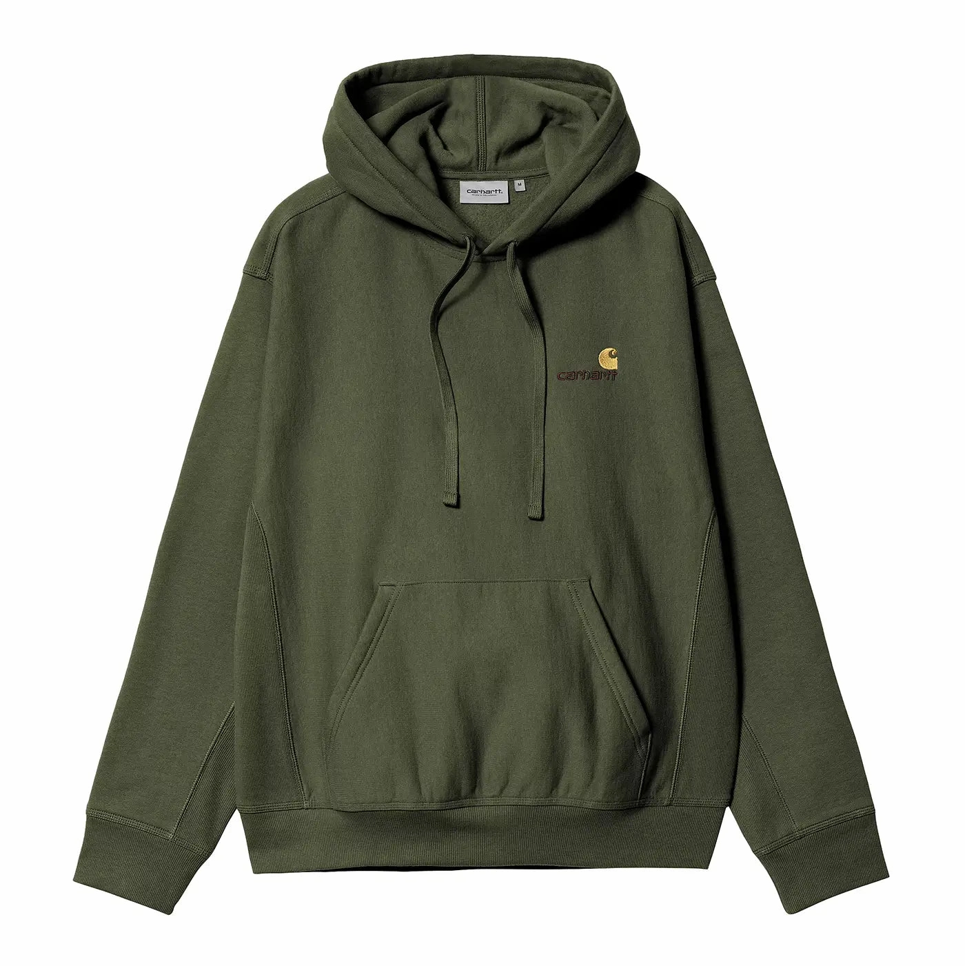 Carhartt WIP Hooded American Script Sweat Hoodie - Tarragon Performance Wear Workout Gear