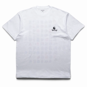 office scene Eco-friendly Carhartt WIP C Logo Archive Tee - White
