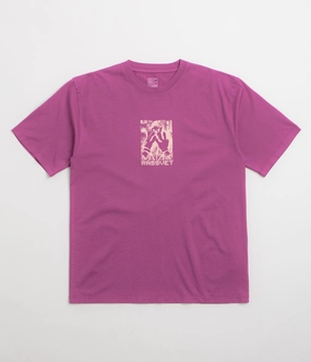 Striped Rassvet Captek T-Shirt - Magenta