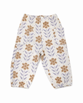oh baby! Nordic Flower Side Pocket Pant TaperedLeg All-Day Wear