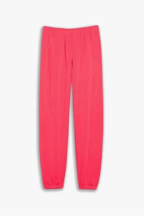 Girl's Dylan Pants In Raspberry Anti Snag Threading