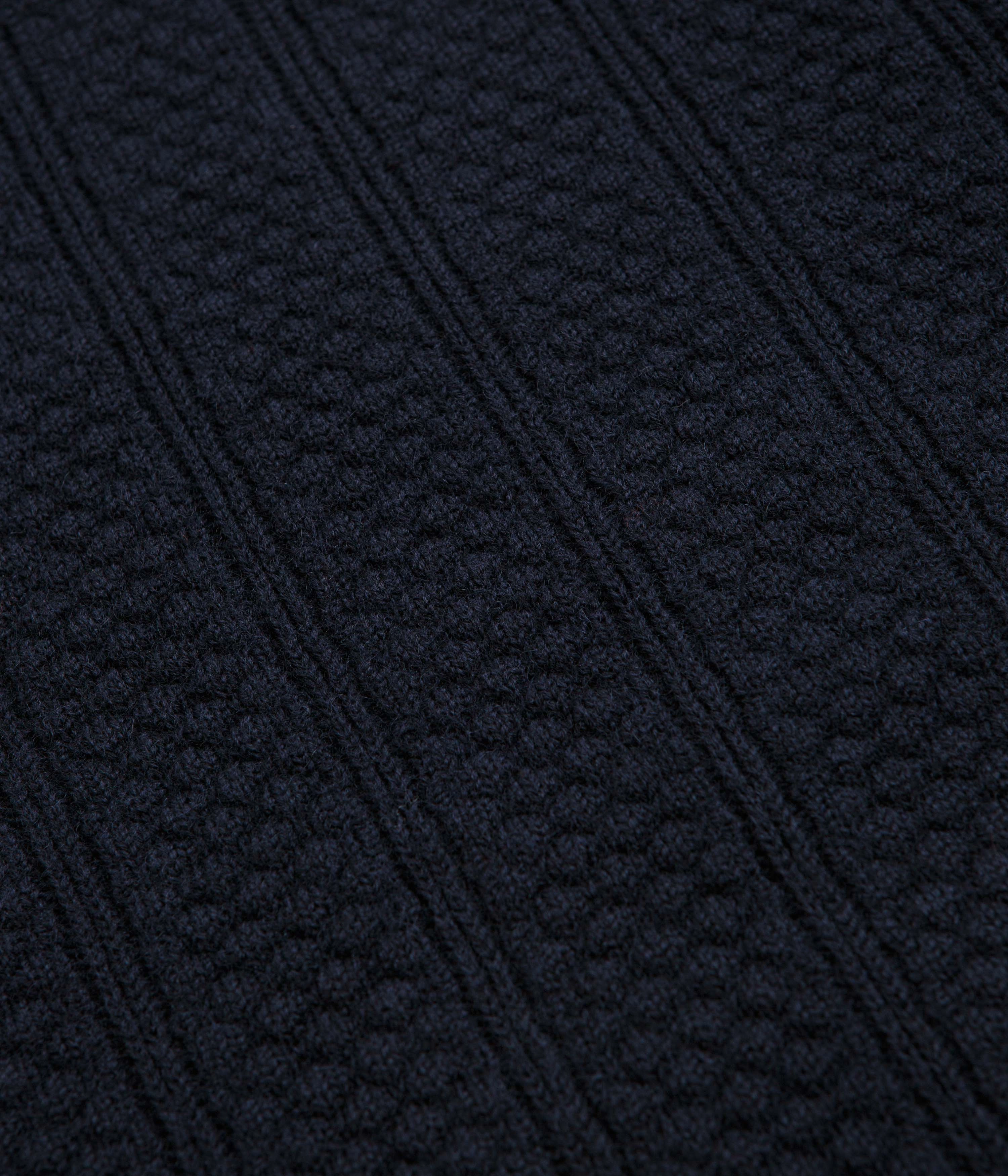 Norse Projects Storm Knit Crewneck Sweatshirt - Dark Navy Stylish Fit Trendy Wearable