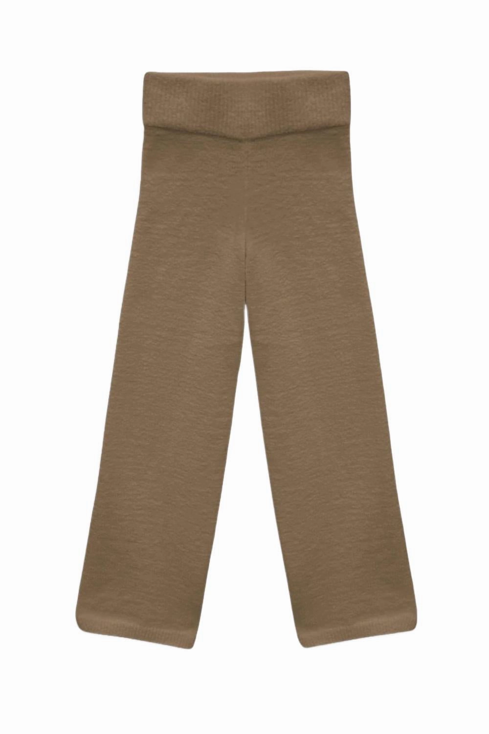 Easy Match Fashion Staple Girls Parker Pants In Mushroom