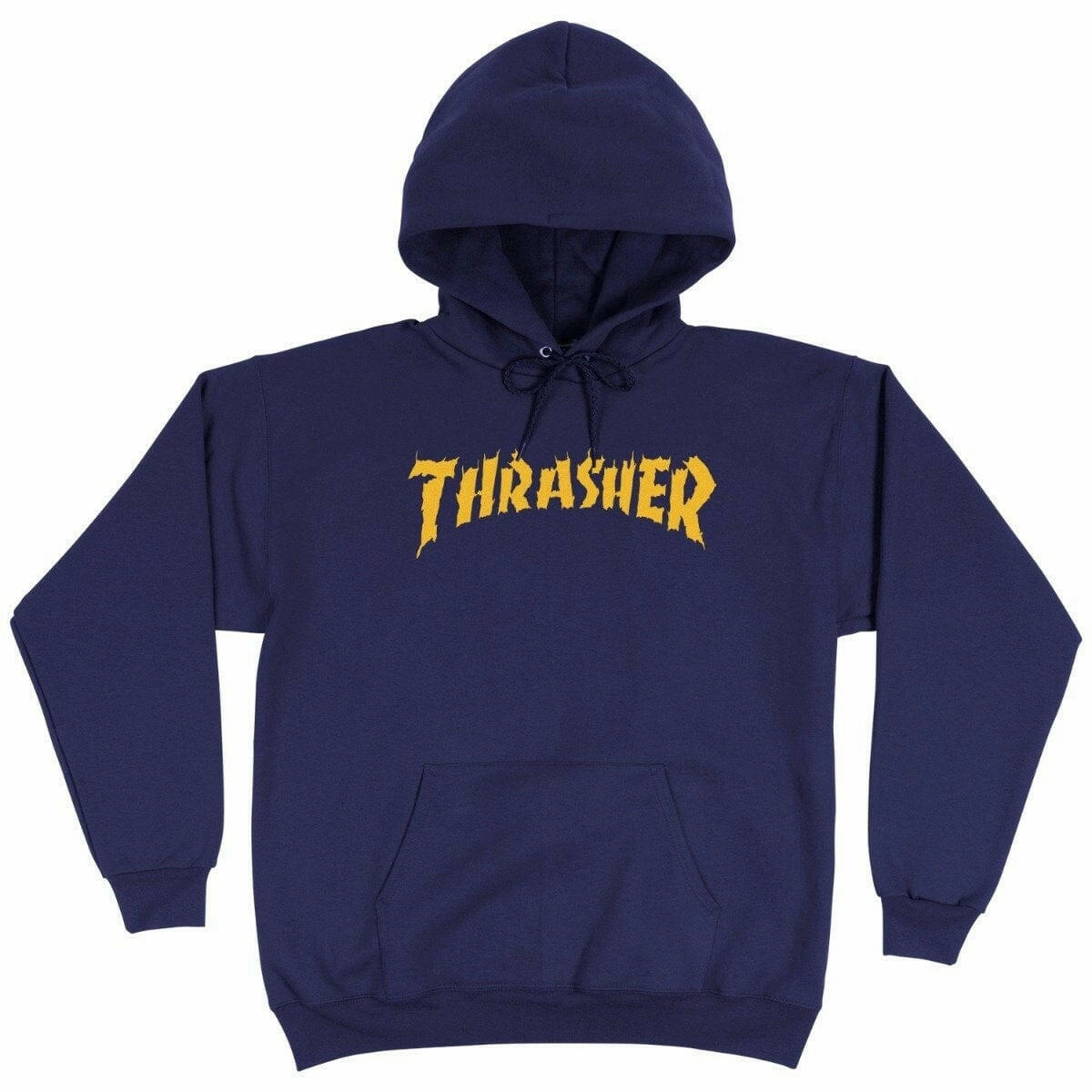 Thrasher - Burn It Down Hoodie Navy Customizable