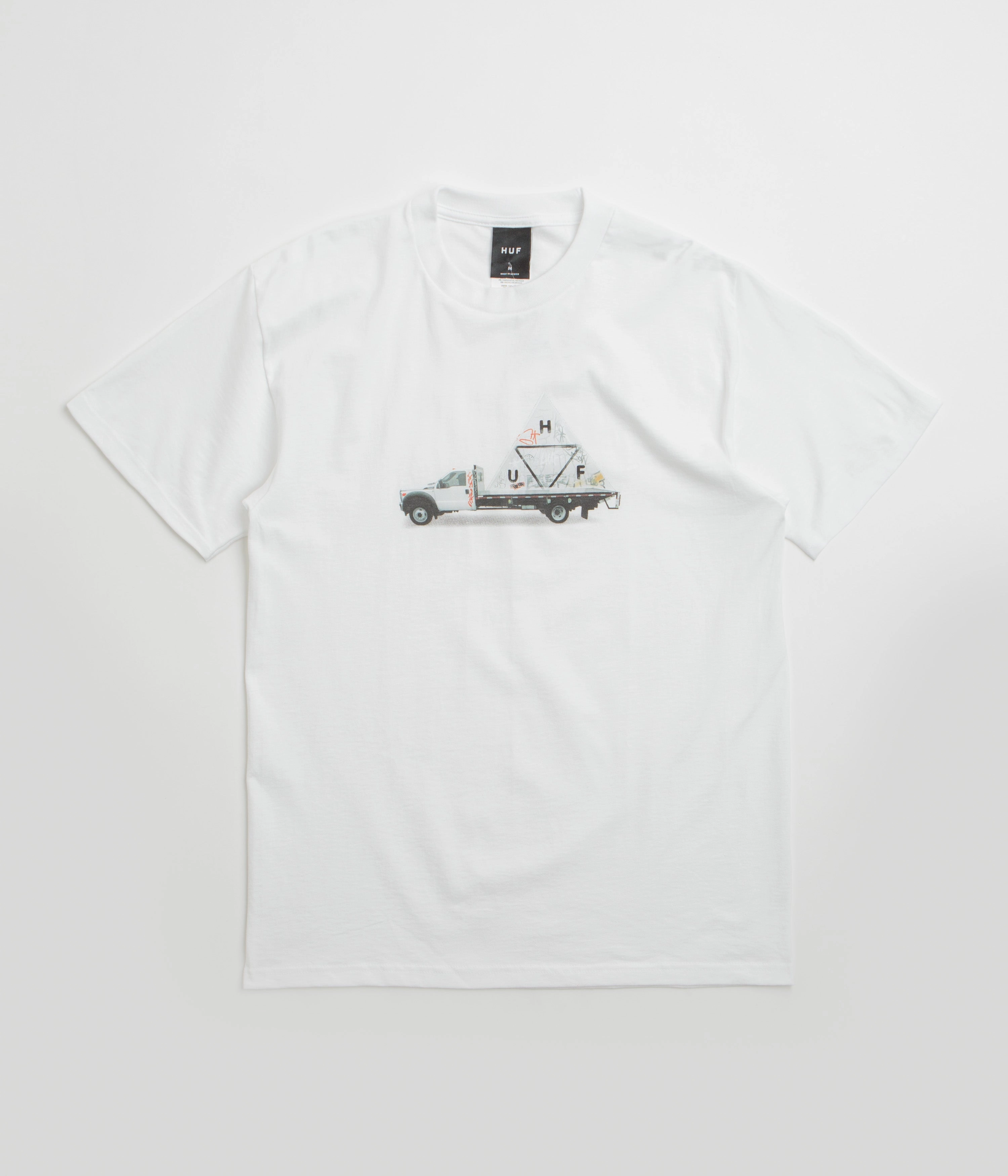 shift silhouette cuffs HUF High Clearance T-Shirt - White