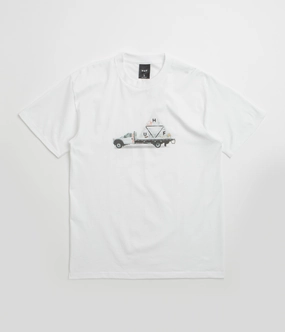 shift silhouette cuffs HUF High Clearance T-Shirt - White