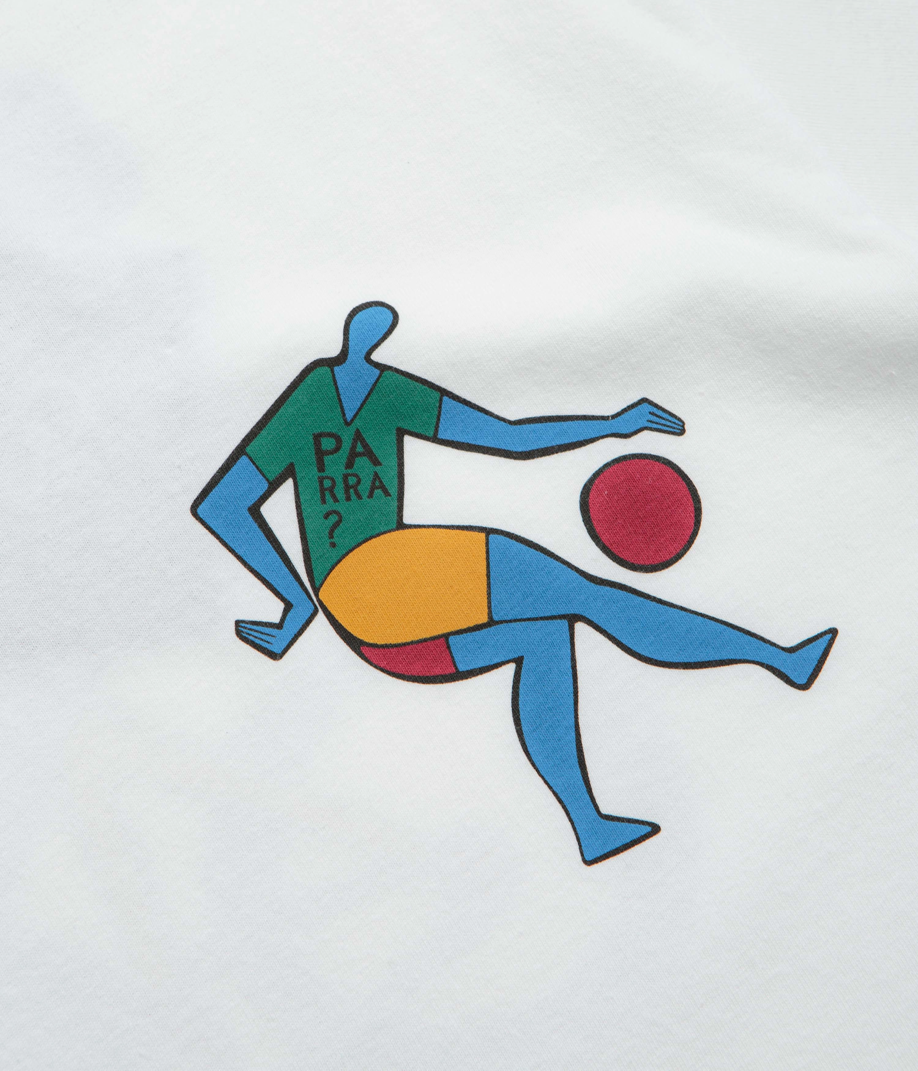 by Parra Vase Delivery T-Shirt - White Running clothes Skating