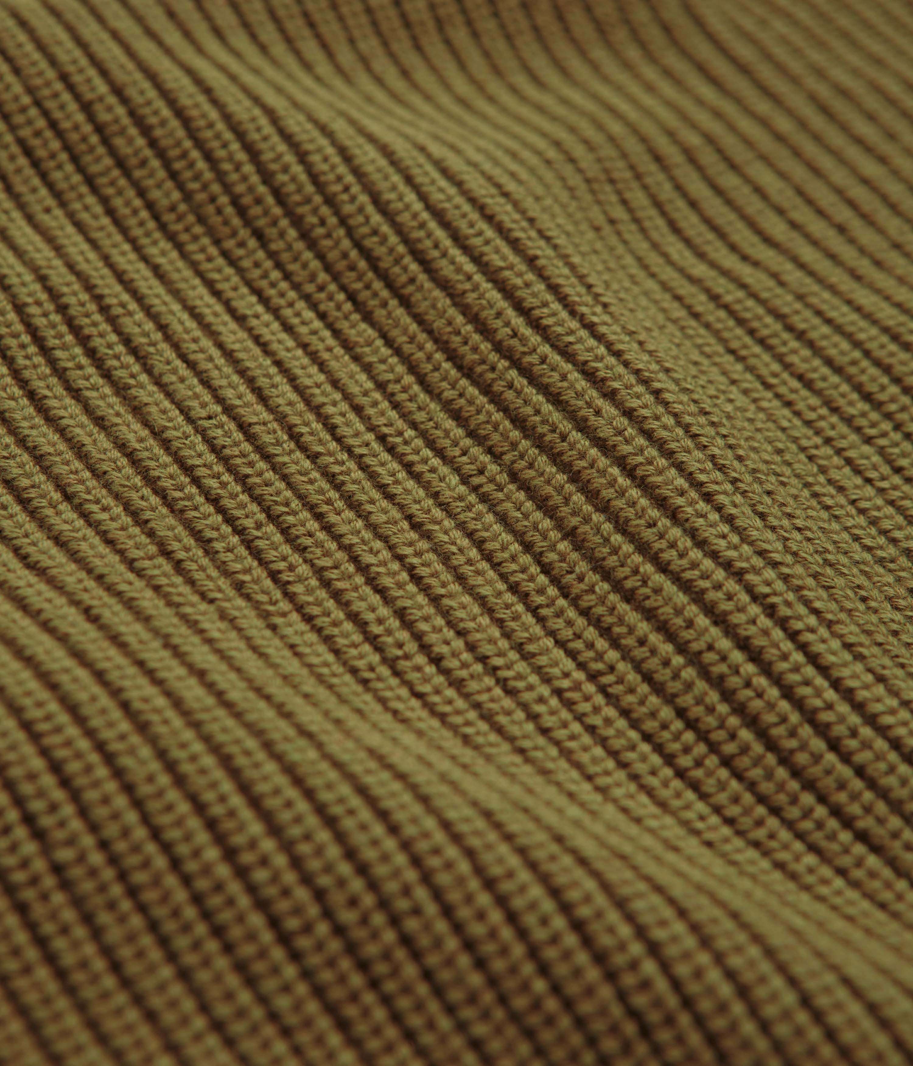 Uskees 7013 Knit Crewneck Sweatshirt - Woodland Green Street Essential