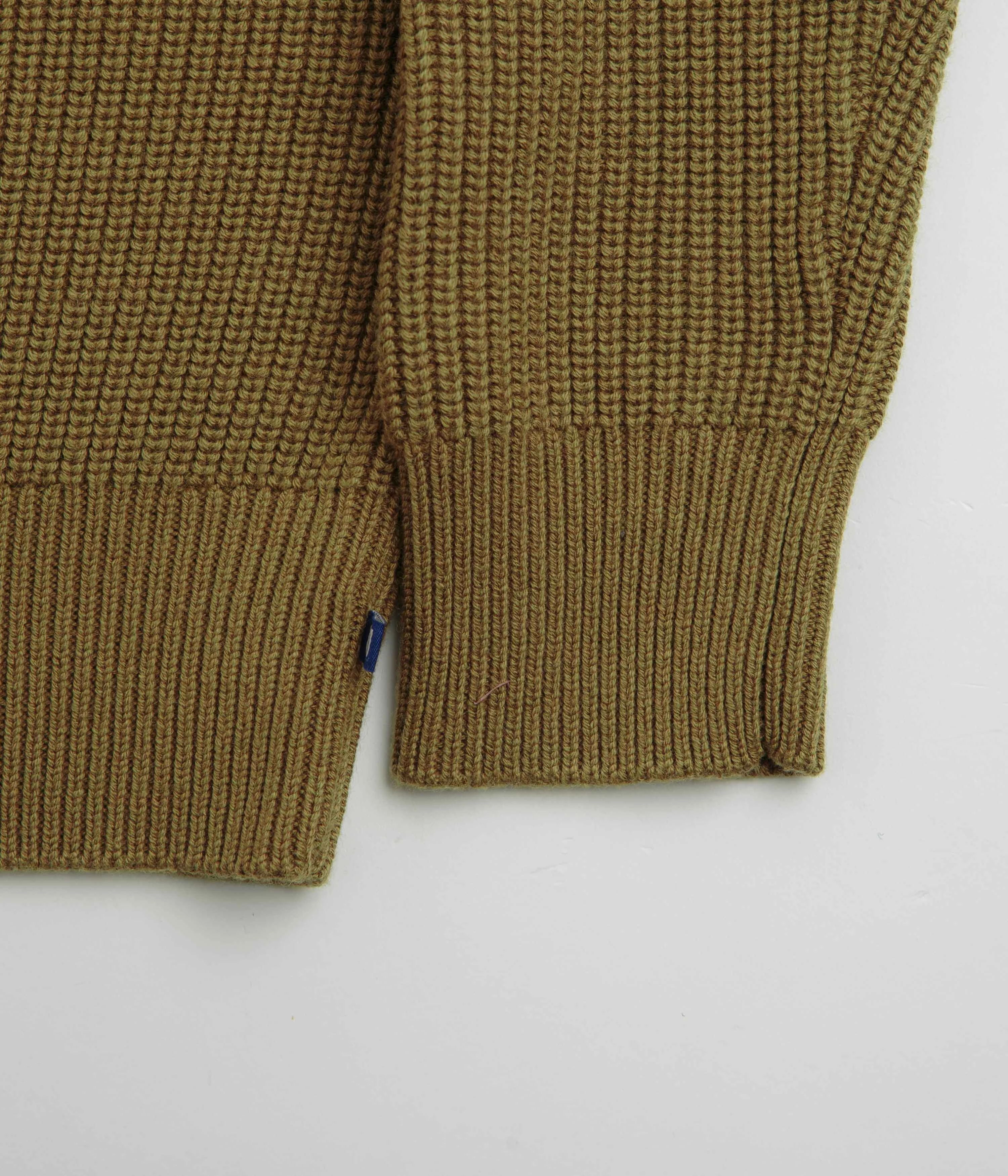 Uskees 7013 Knit Crewneck Sweatshirt - Woodland Green appropriate for parties Urban Relaxed