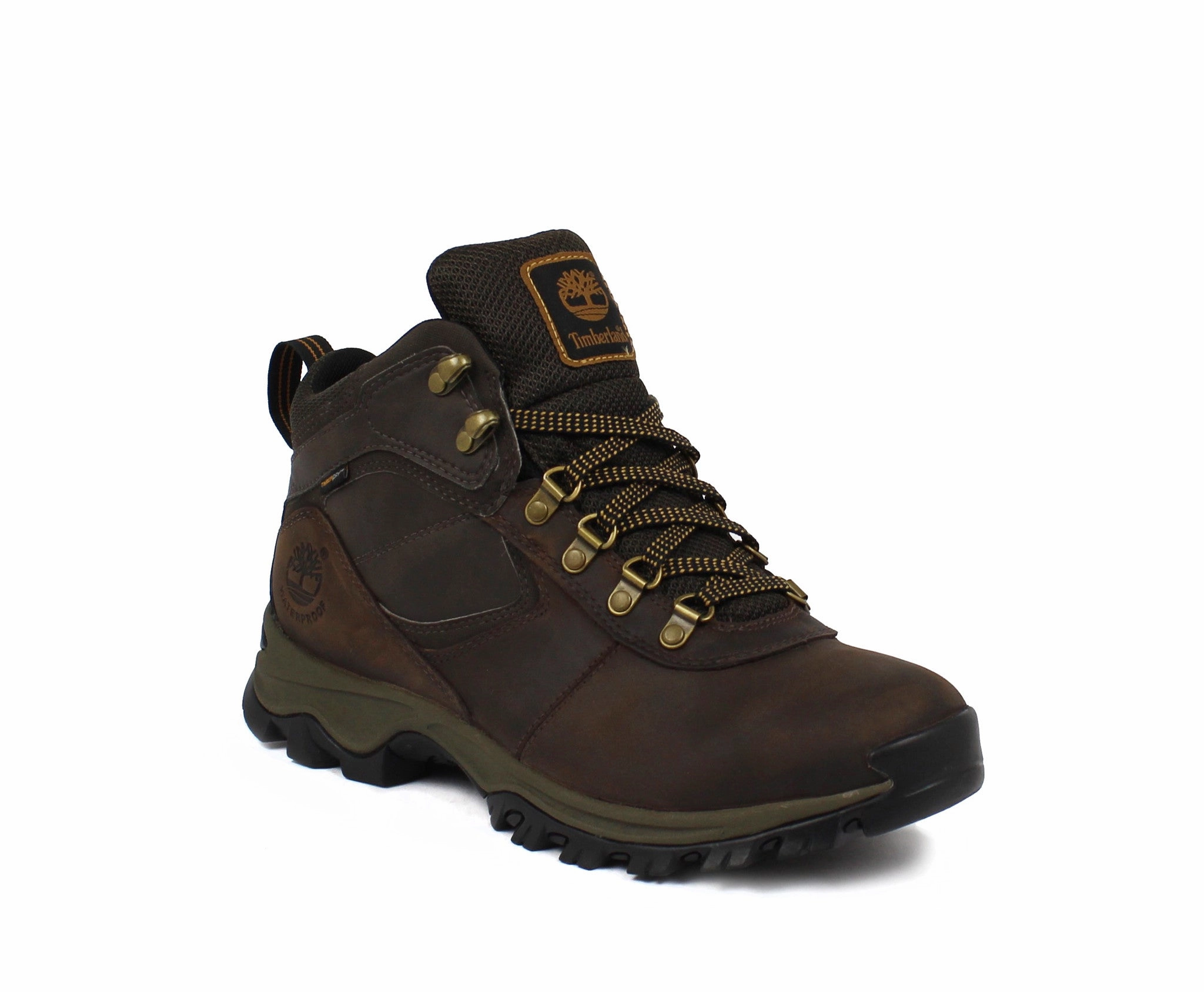 MEN`S MT. MADDSEN MID WATERPROOF HIKING BOOTS Patched High - quality footwear