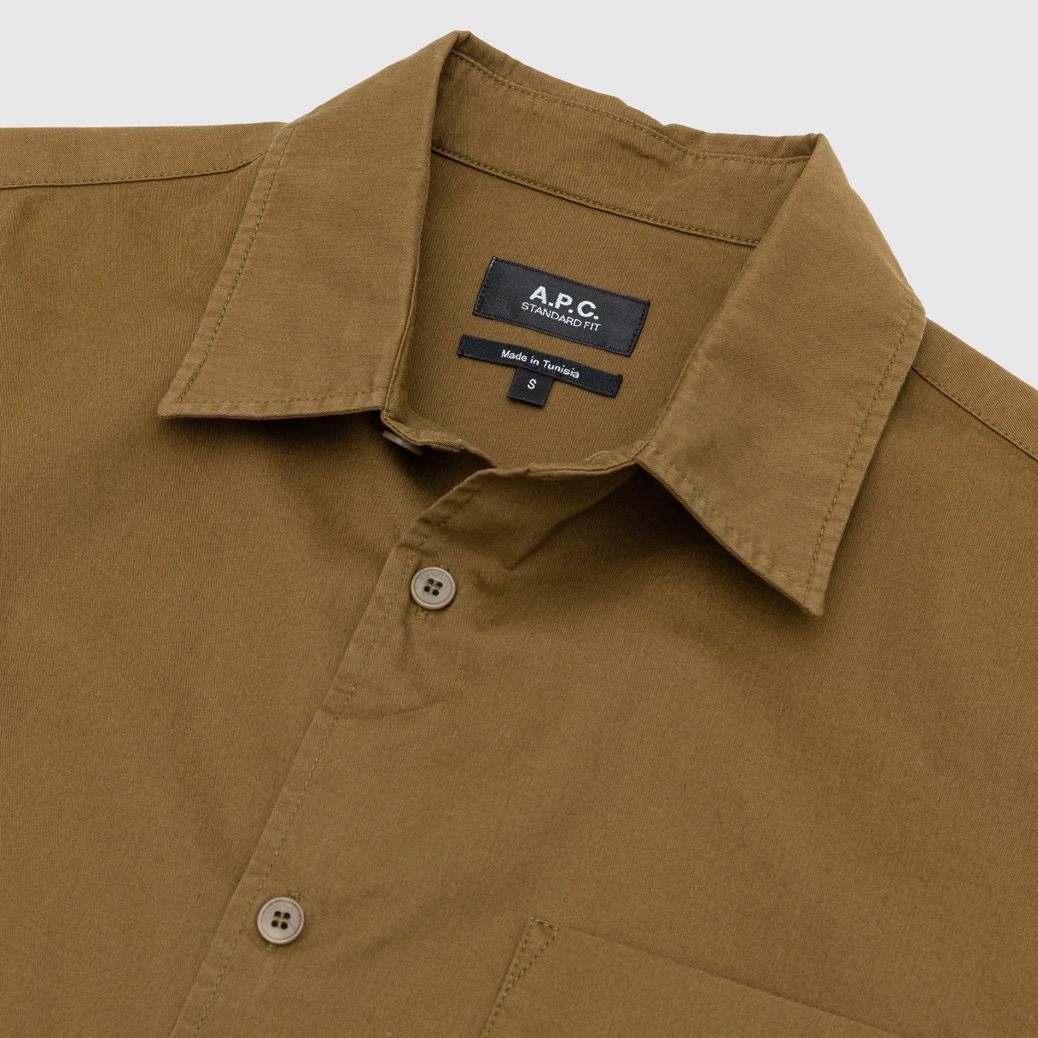 Polished Placket Fashion Essential RAPH S/S SHIRT