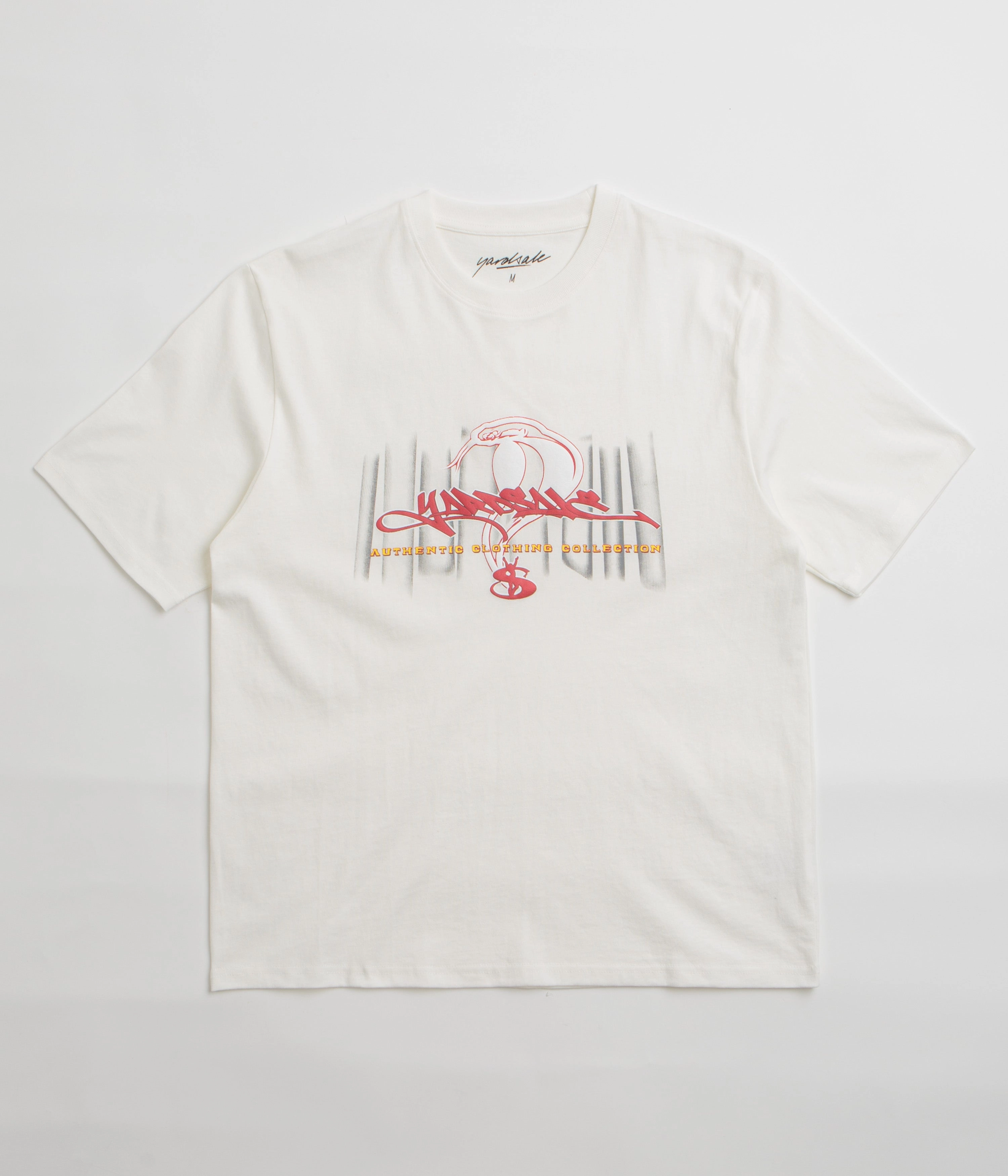 Eco Friendly Dye Process Yardsale YS Authentic T-Shirt - White
