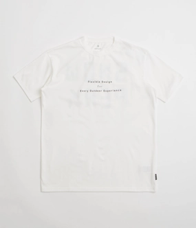 Snow Peak Jikaro Firering Table T-Shirt - Off White rayon shirt