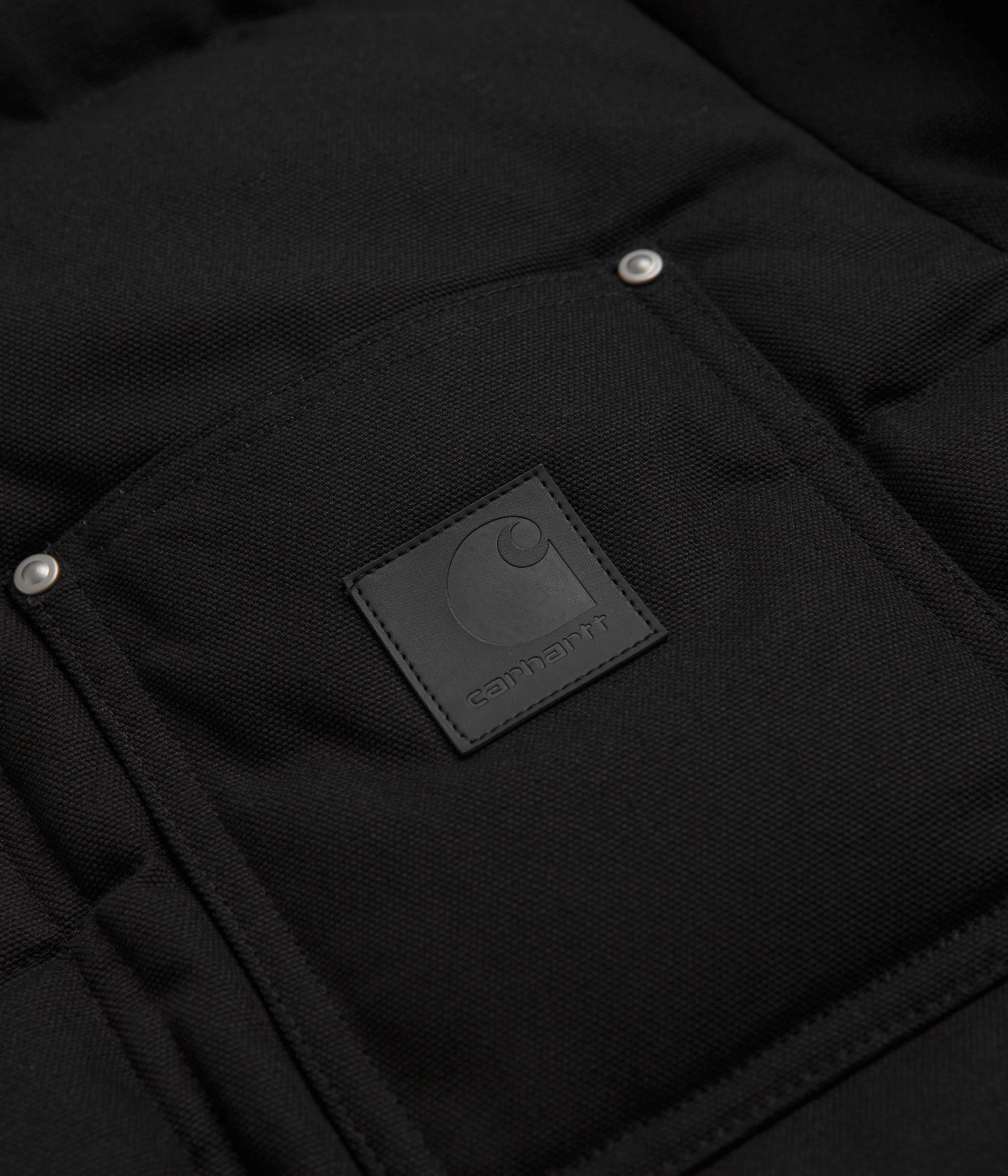 Carhartt Rayley Jacket - Black Bonded Shoulder Guards clean design