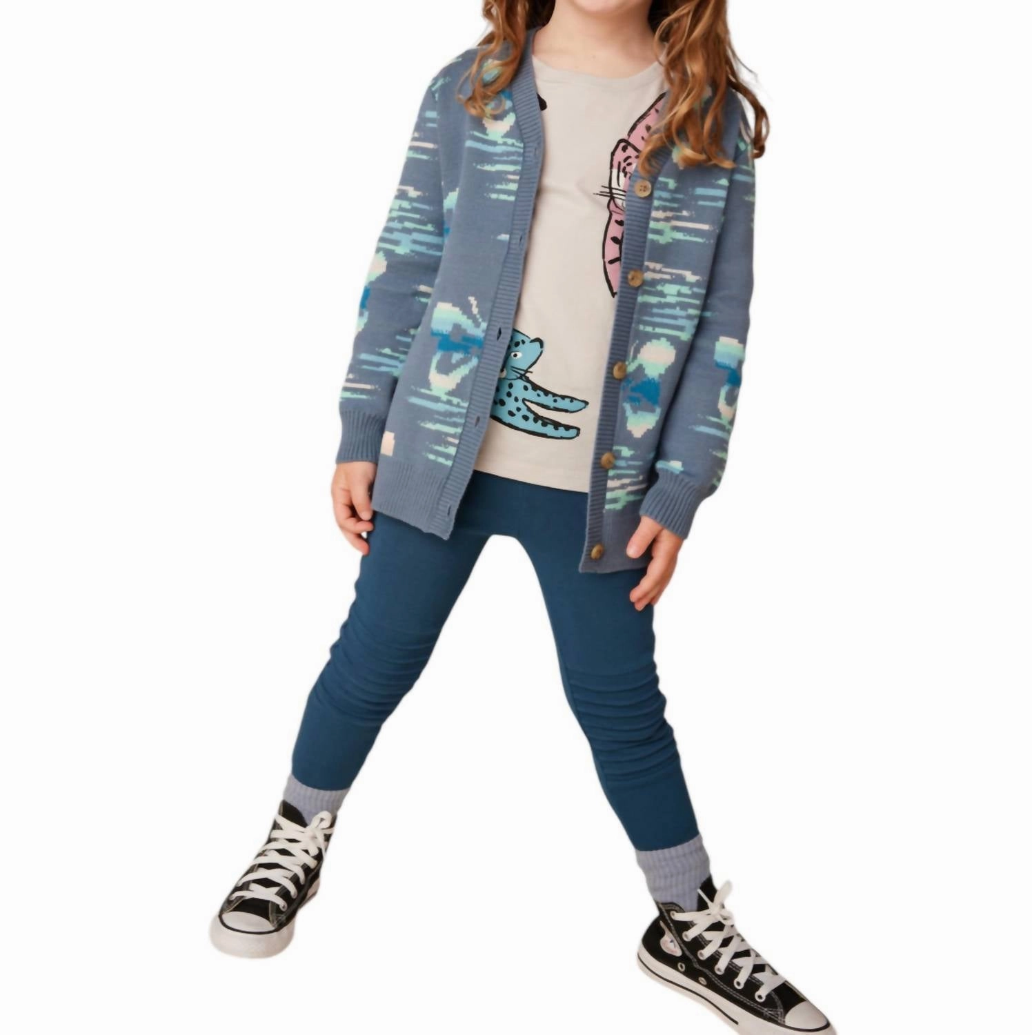 Casual Vibes Speedy Style Moto Pants In Bedford Blue