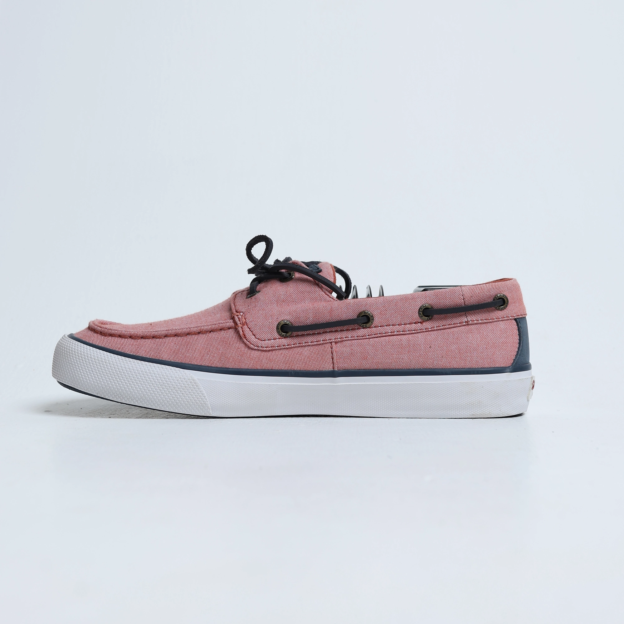 No Pressure Sperry - Men's Bahama II SeaCycled - Twill Boat - Clay