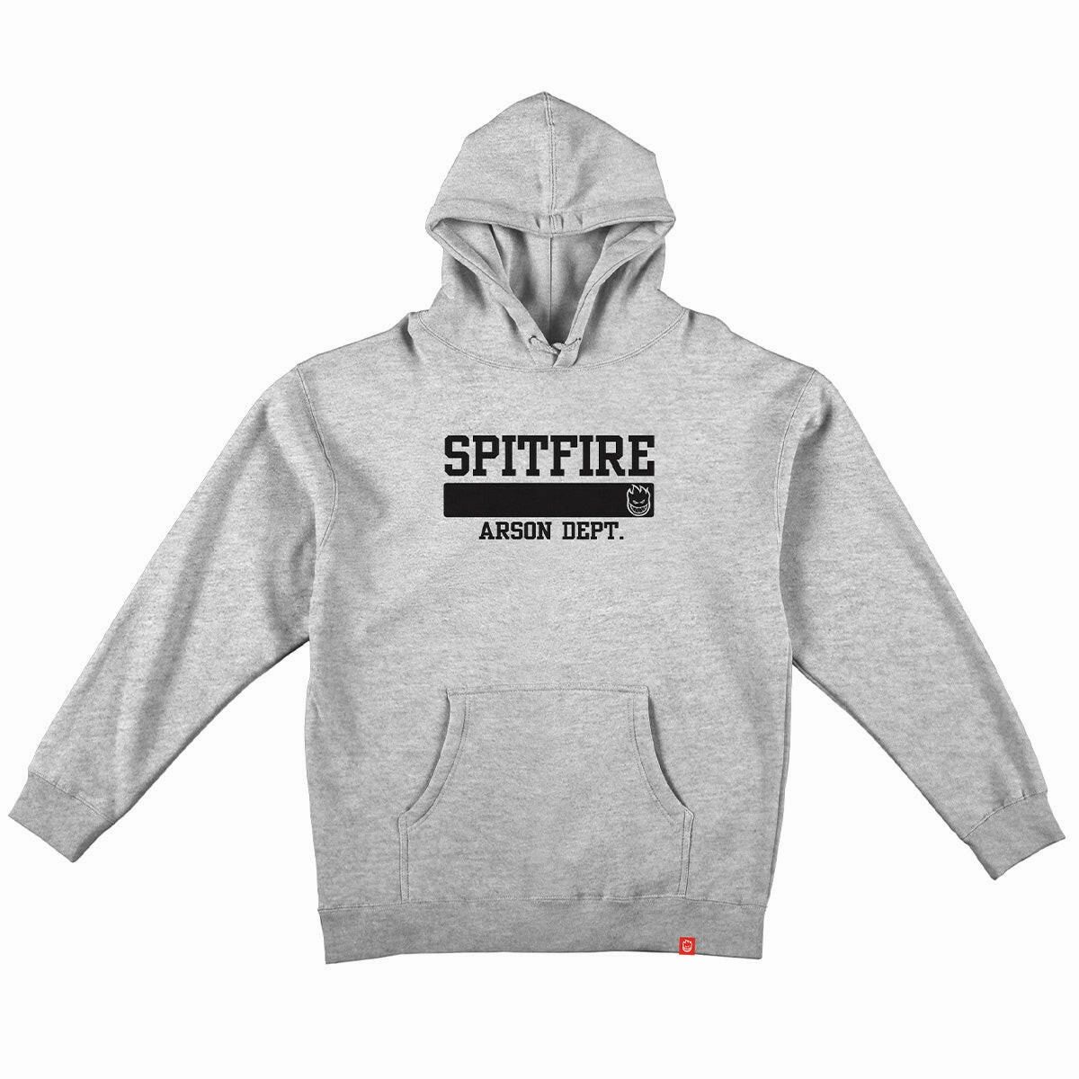 Warm Garment Giraffe like Spitfire - Arson Dept. Hoodie Heather Grey