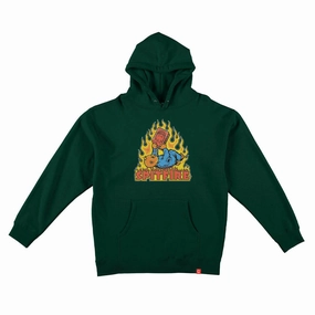 Limited Edition Spitfire - Demonseed Hoodie Alpine Green