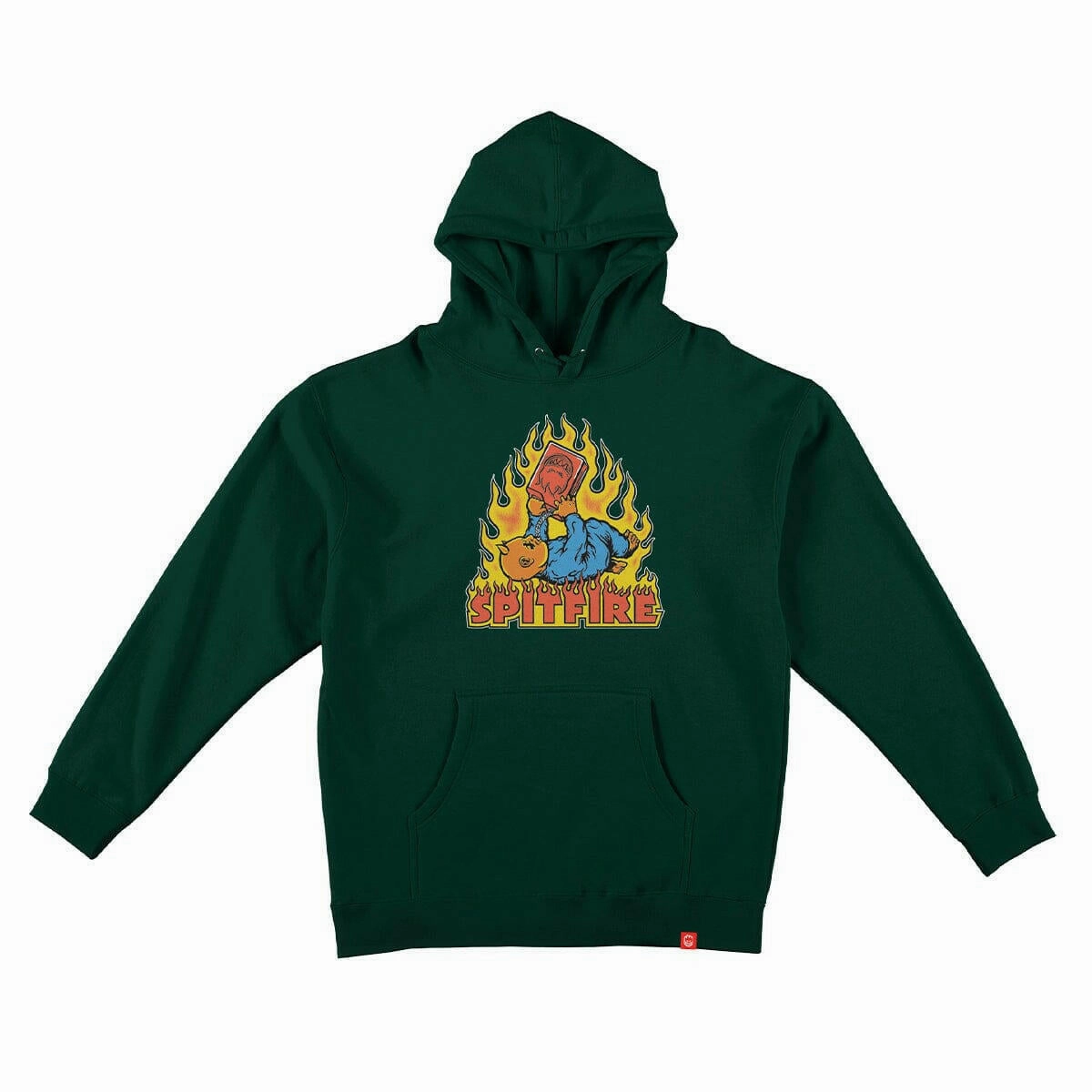 Spitfire - Demonseed Hoodie Alpine Green Retro Style Casual Performance Fit