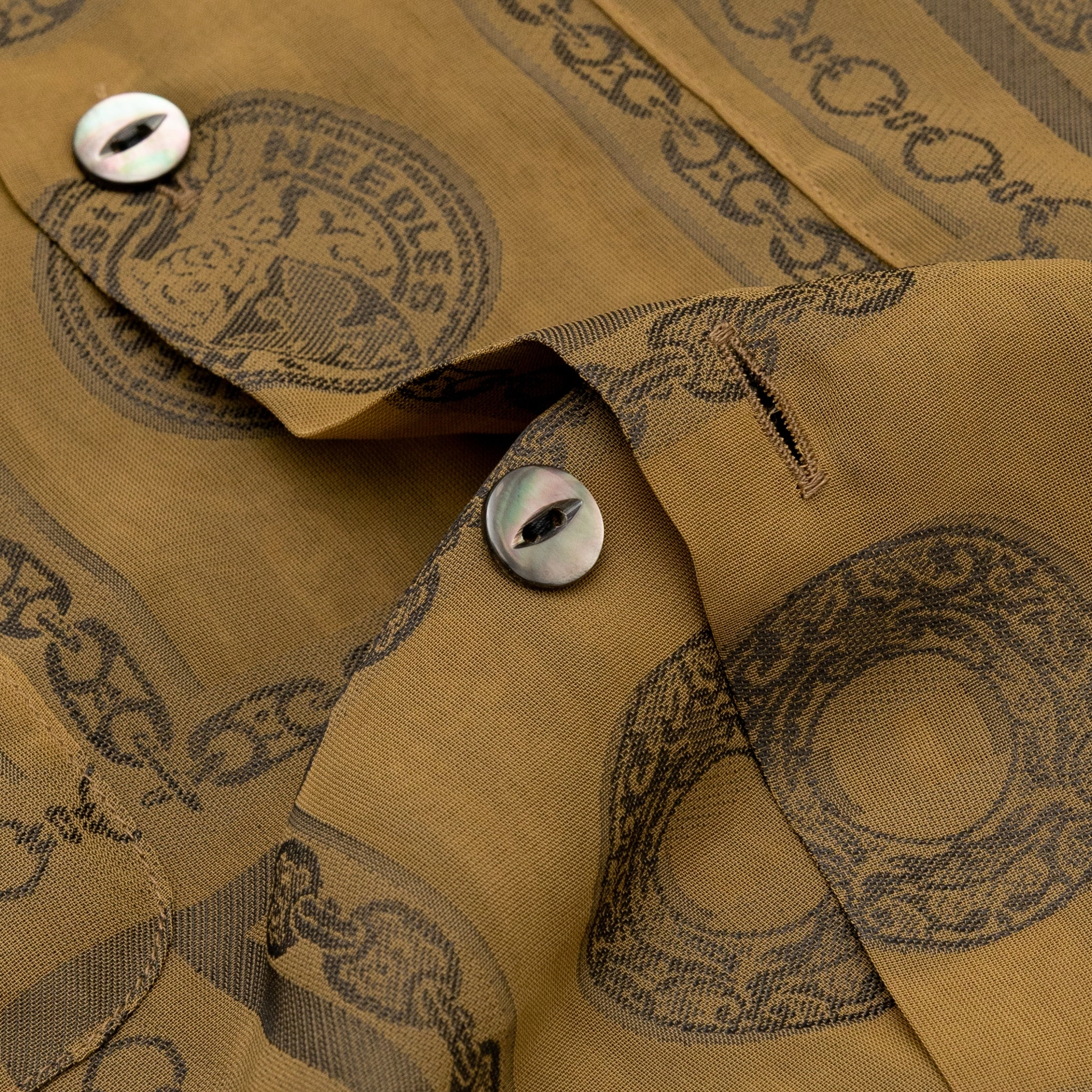 Sleeveless Cut CHAIN BORDER JQ. S/S CLASSIC SHIRT