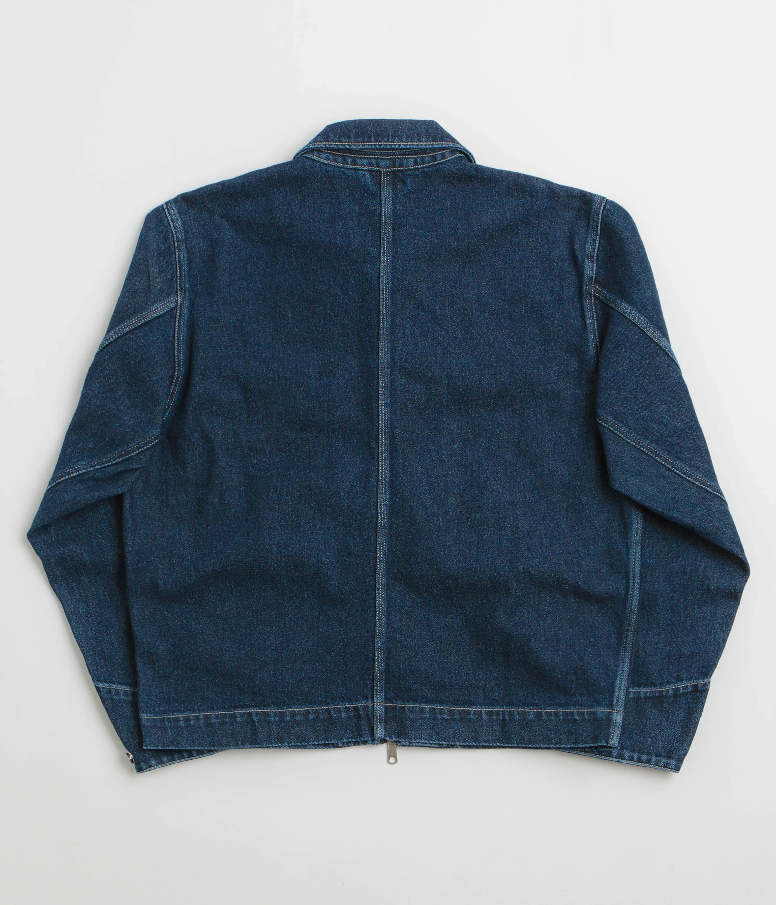 Polar Cliff Jacket - Indigo Button Snap Conversion