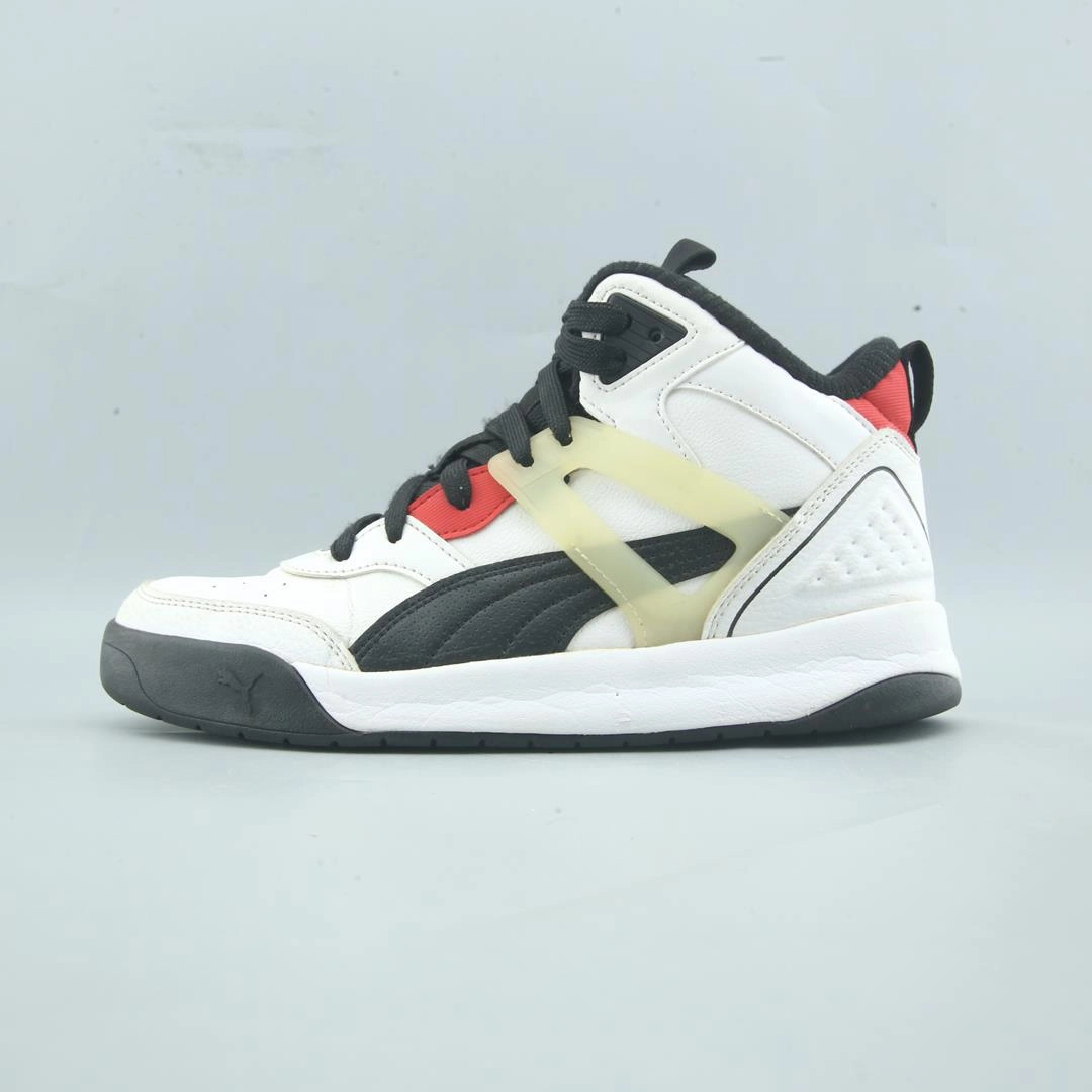 PUMA BACKCOURT MID TRAINER Durable Stitching Detail Neutral design