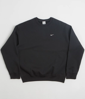 Nike Solo Swoosh Crewneck Sweatshirt - Black / White product polka dot playfulness
