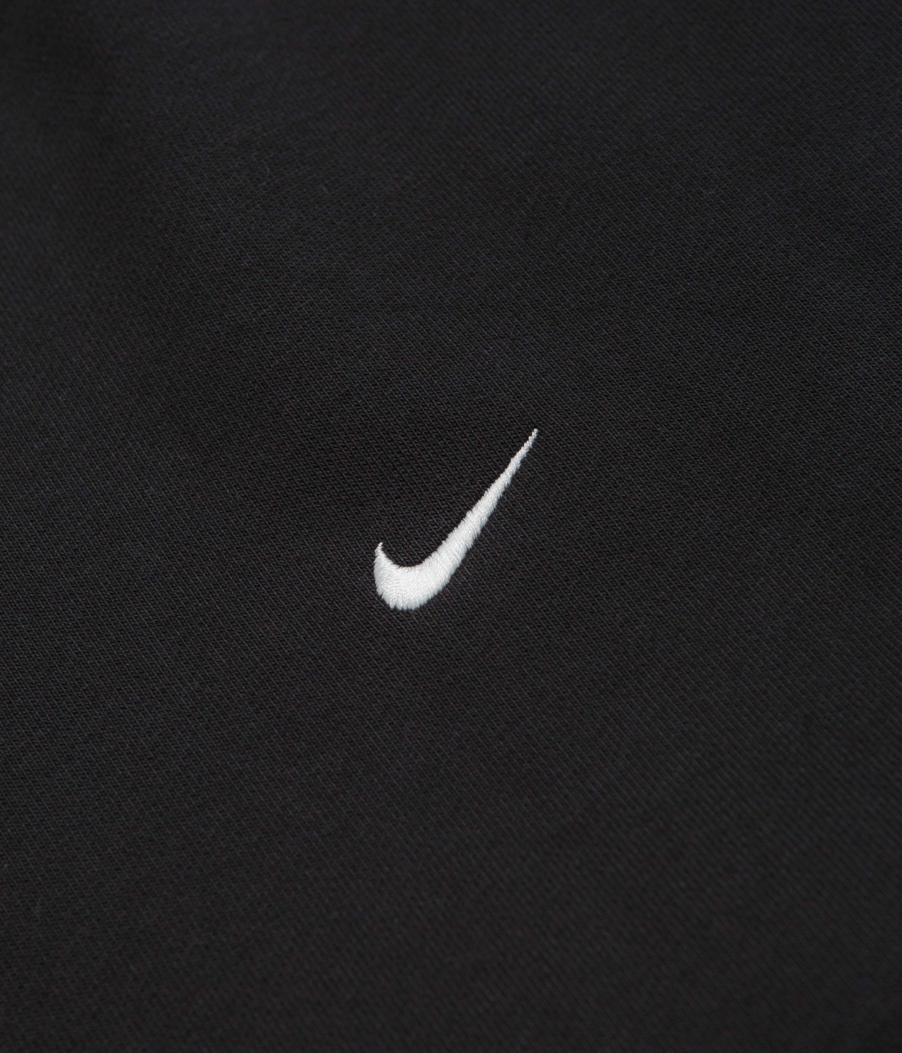 camping suitable Nike Solo Swoosh Crewneck Sweatshirt - Black / White