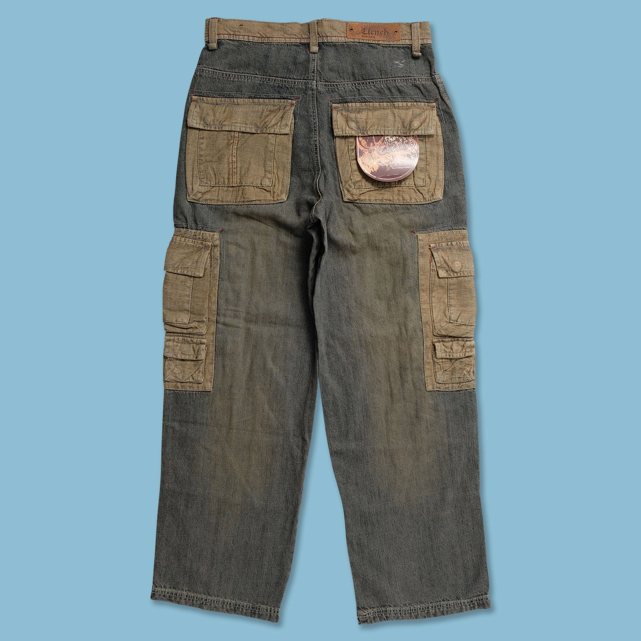 Y2K Clench Baggy Pants Thermal Lining