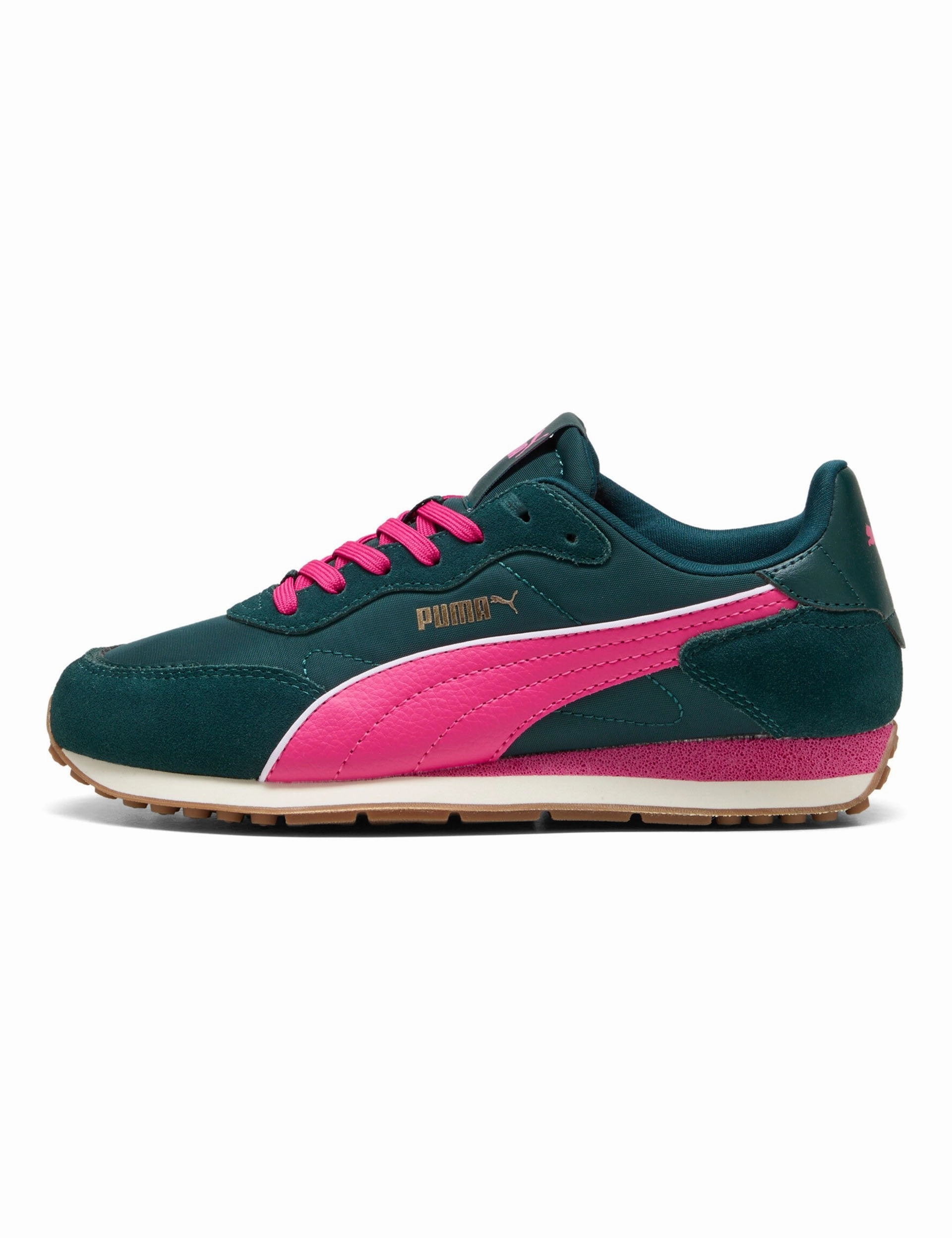 Step Fit ST Miler Rose Sneakers - Green Terrain/Posie Pink/Gum