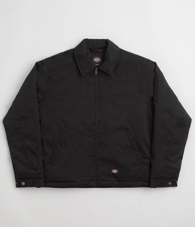 Dry Touch Dickies Eisenhower Puffer Jacket - Black / Black