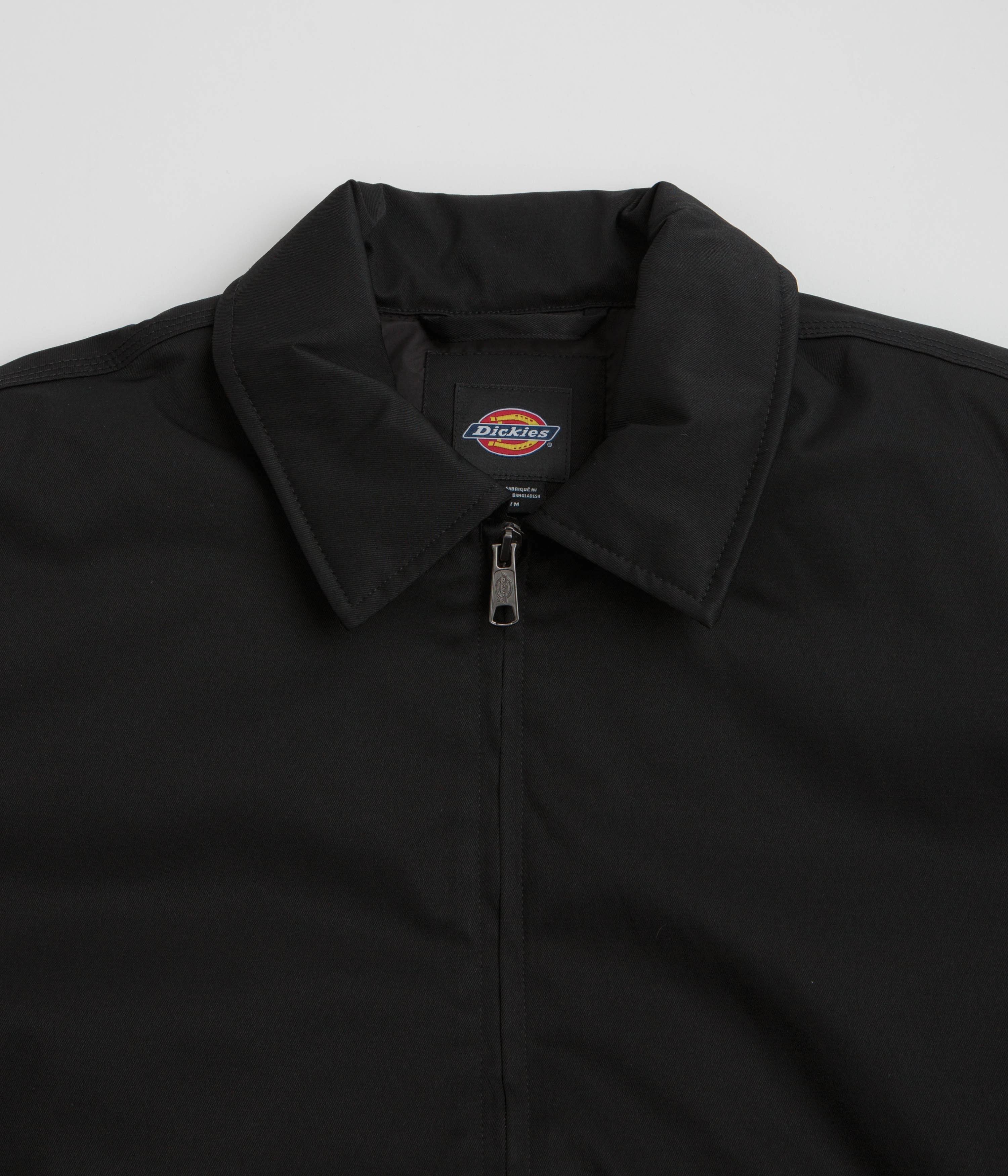 Dickies Eisenhower Puffer Jacket - Black / Black Durable Outer Layer
