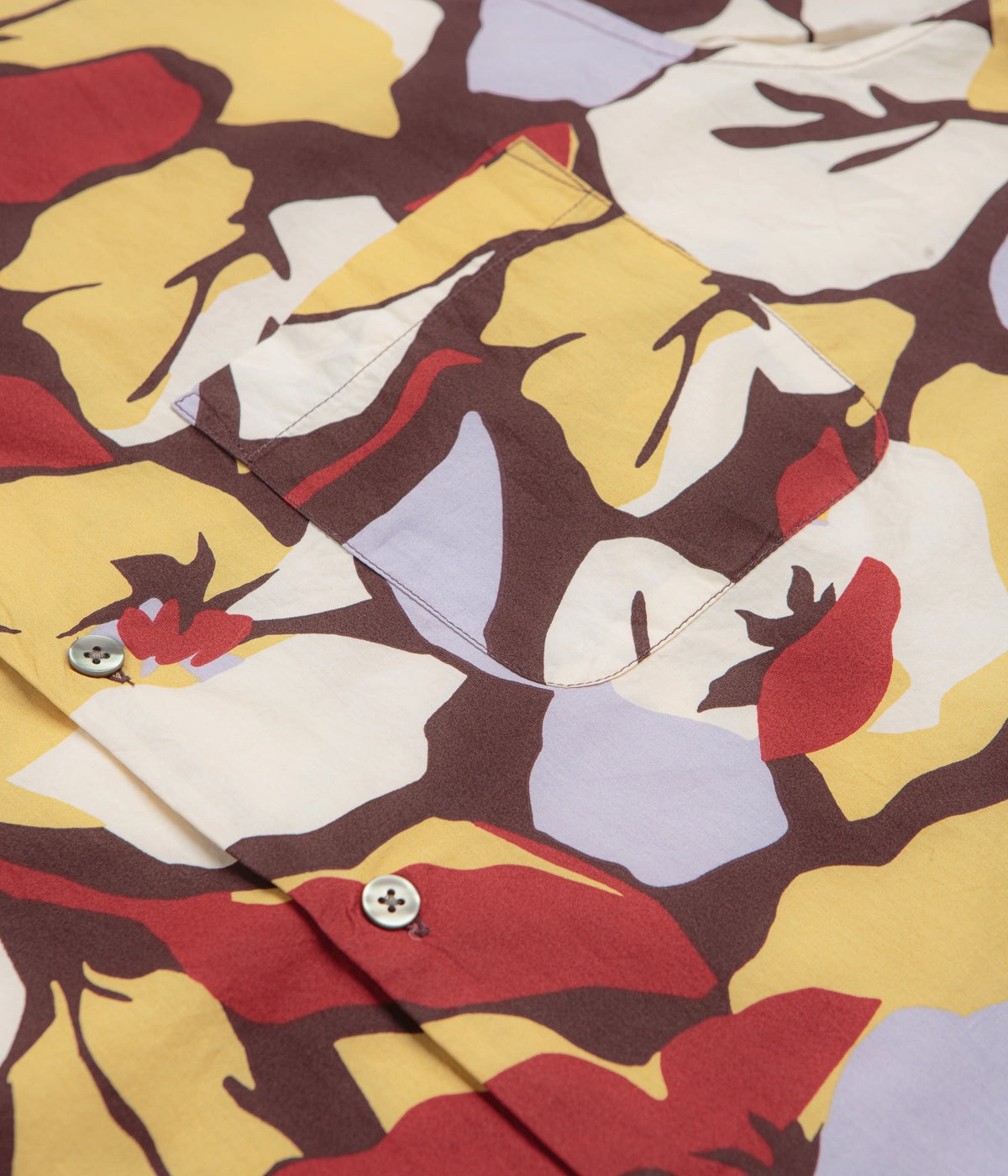 All-day Comfort Seasonal Essential Obey Maxwell Short Sleeve Shirt - Chocolate Multi