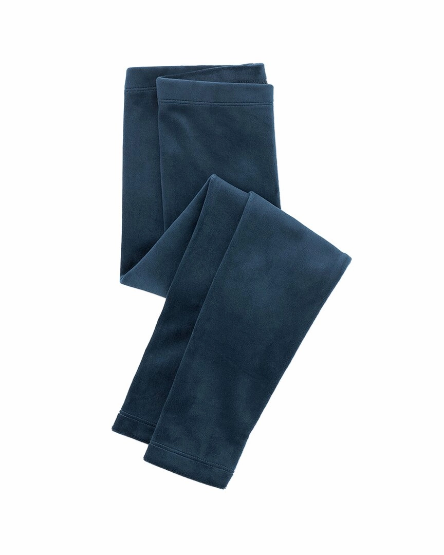 No Gap Waist Construction Shape Retention Tea Collection Velour Legging