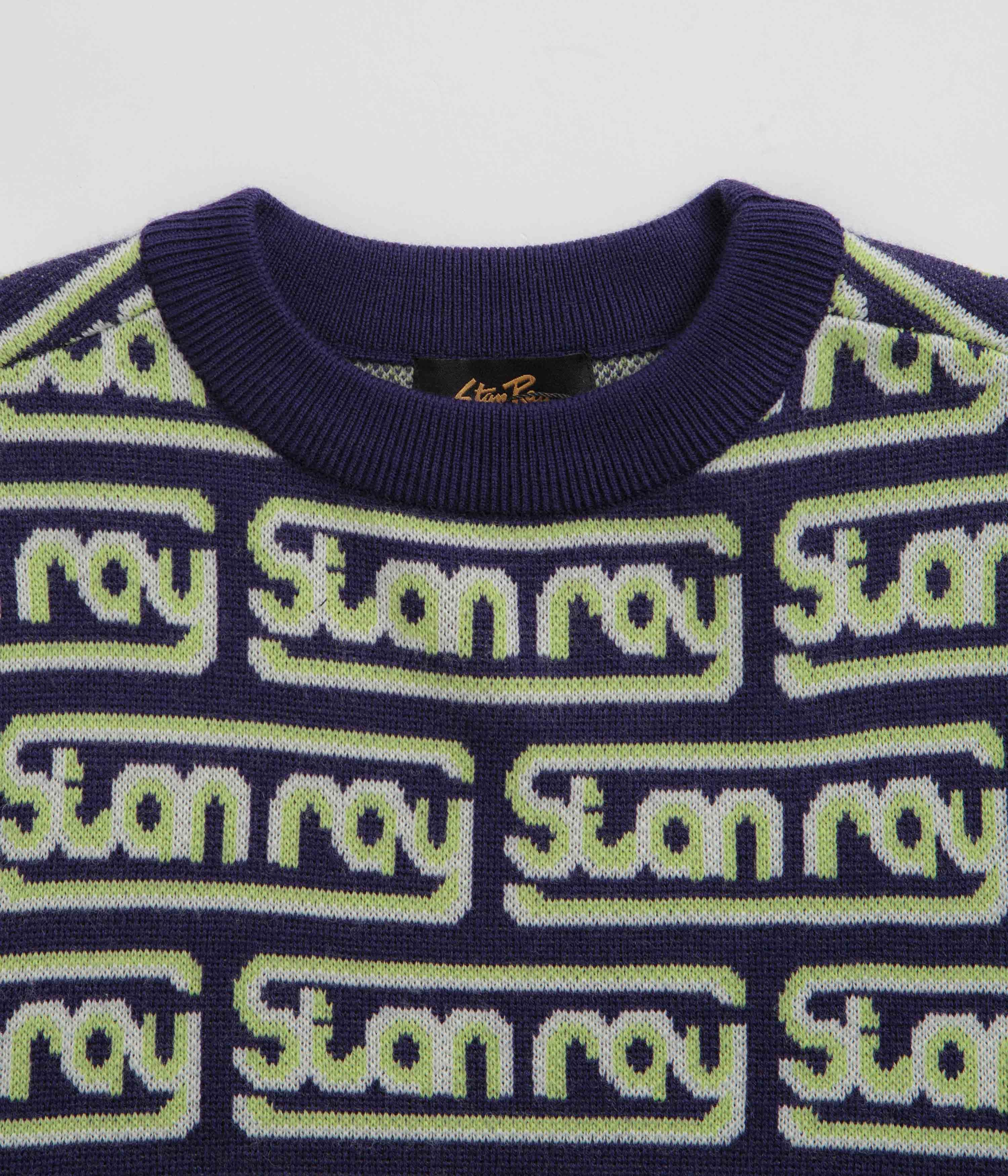 Camouflage Stan Ray Knitted Sweatshirt - Moto Repeat