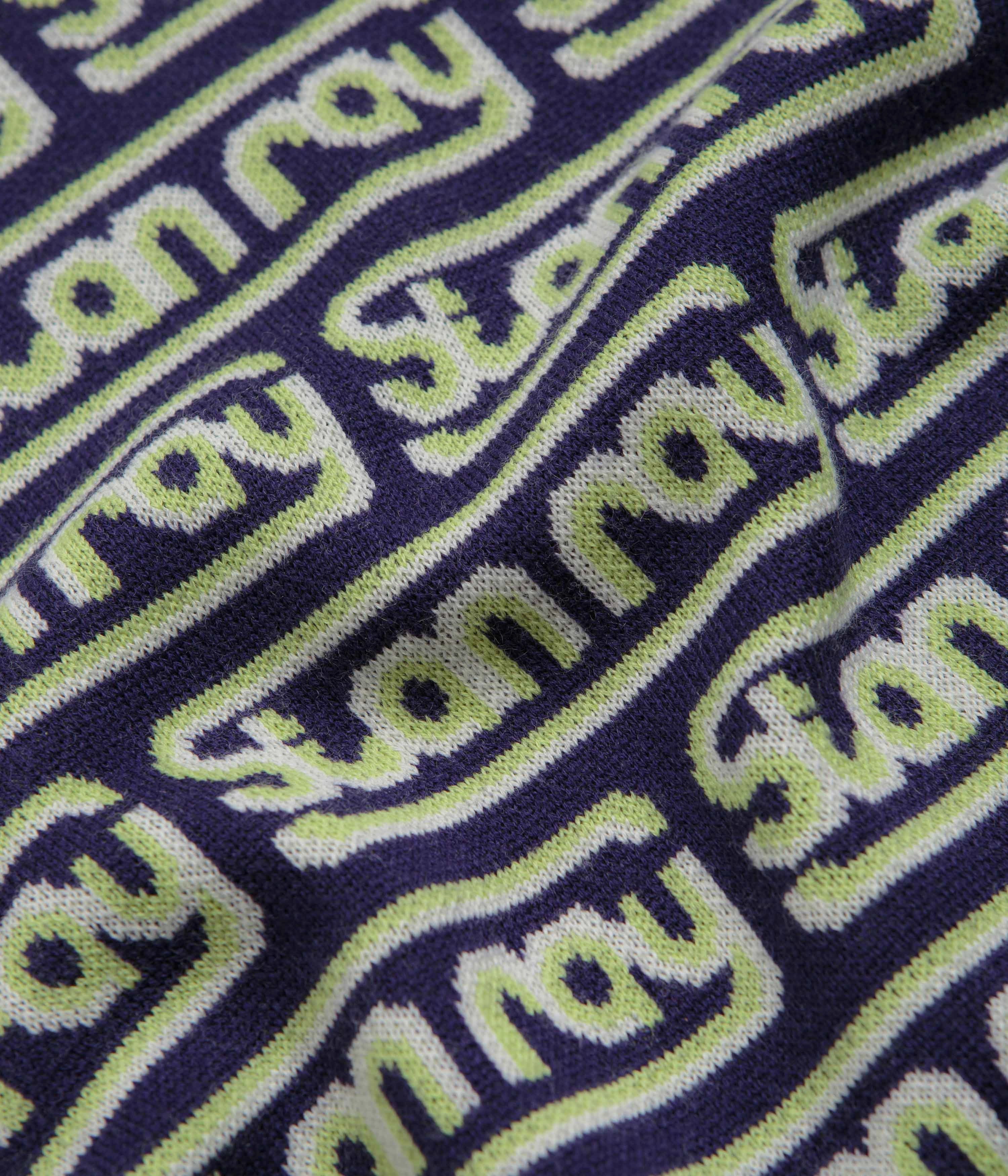 Semi Formal Stan Ray Knitted Sweatshirt - Moto Repeat