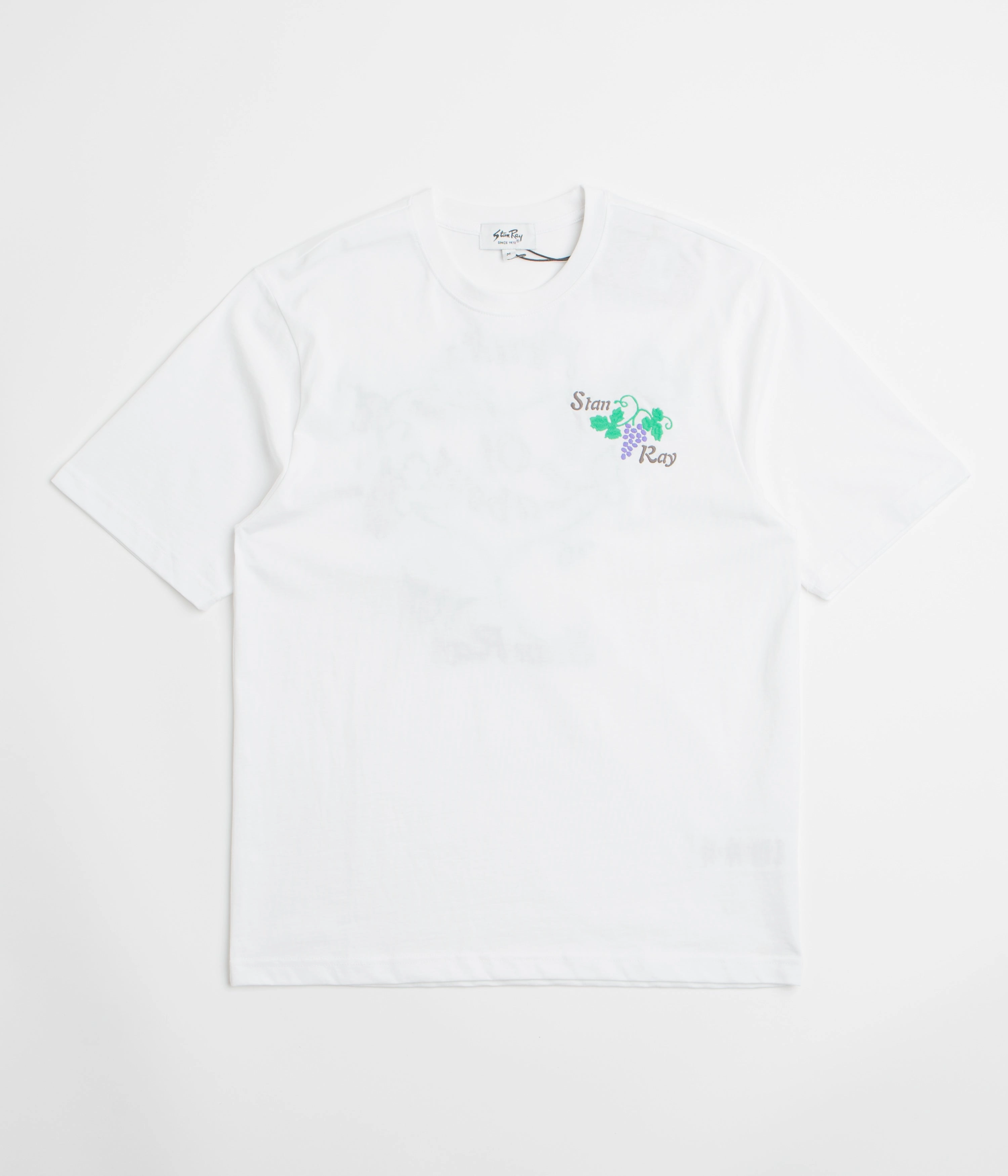Stan Ray Labour T-Shirt - White Tiered hem