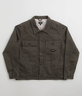 Stan Ray Lined Trucker Jacket - Charcoal Duck Valentine's Day
