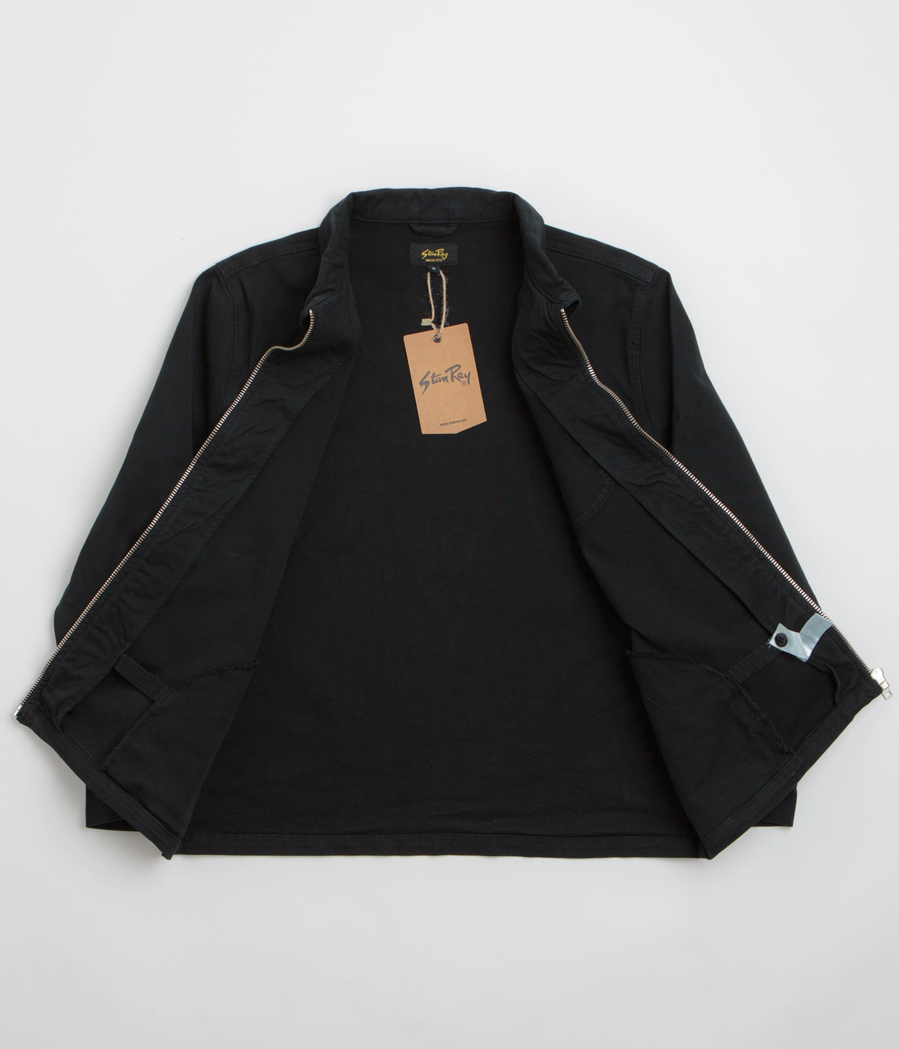 Thermal Regulation Fabric Stan Ray Zip Shirt - Washed Black Canvas